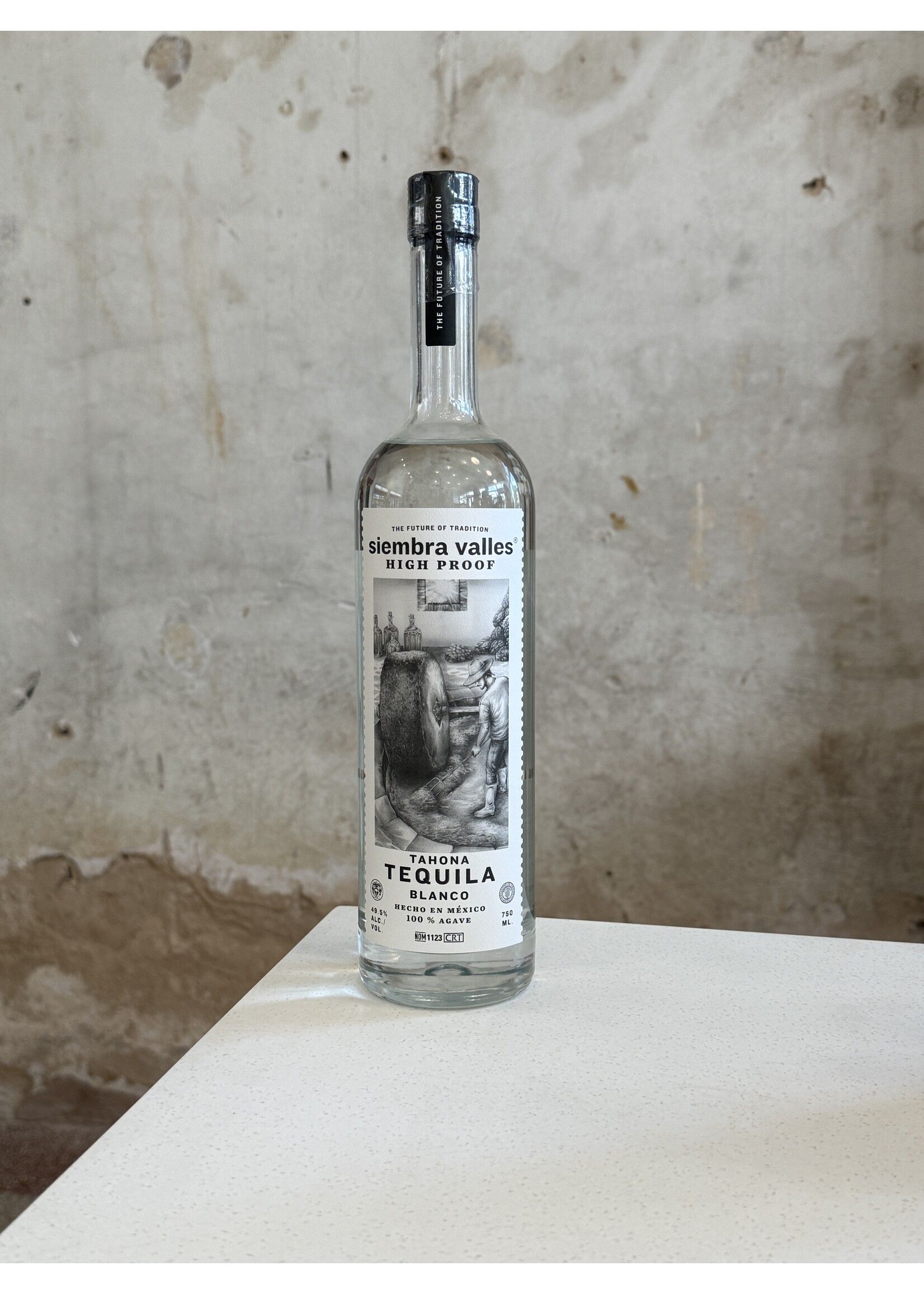 Siembra Valles High Proof Tahona Tequila Blanco Batch 12