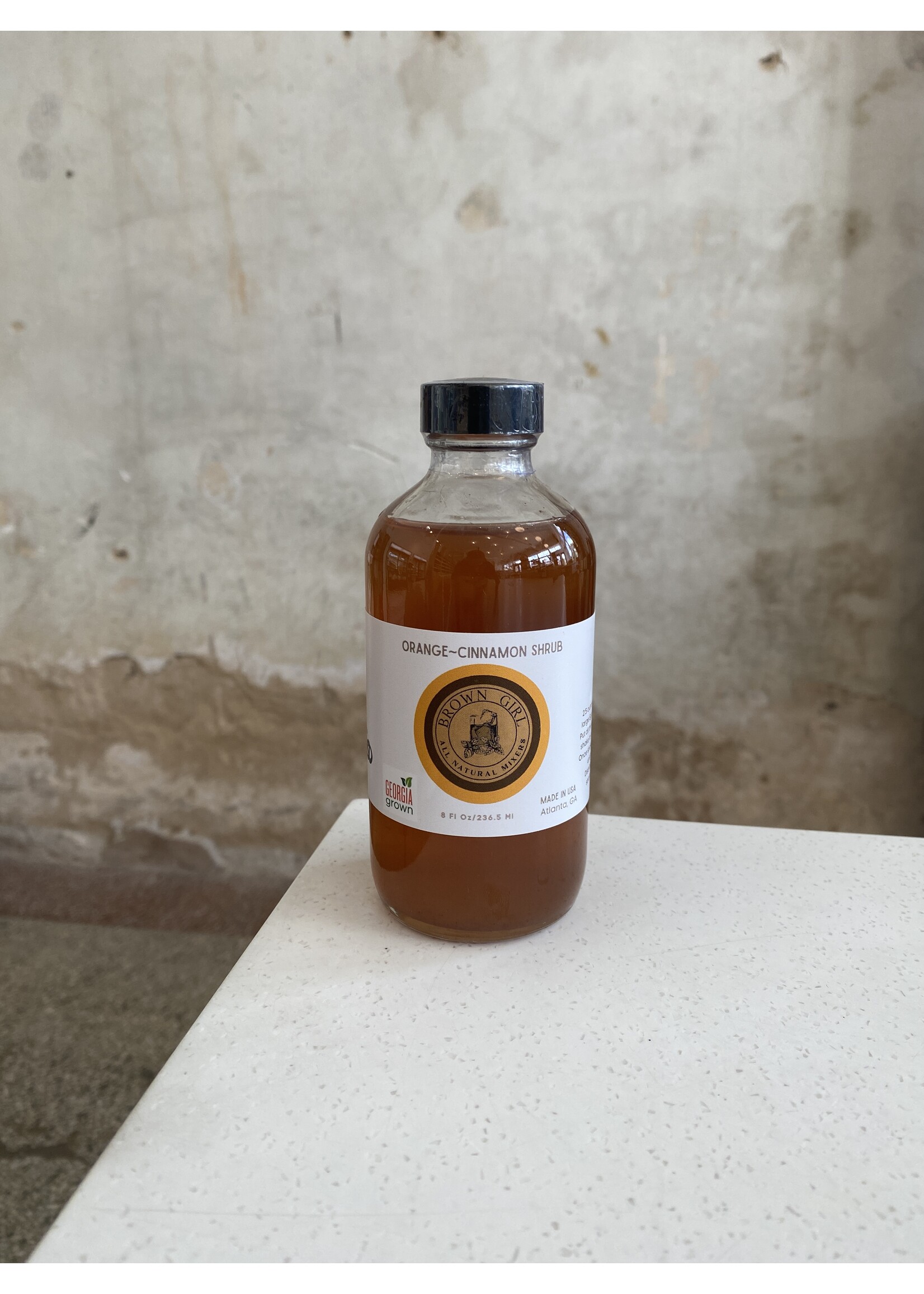 Brown Girl Mixers Orange Cinnamon Shrub