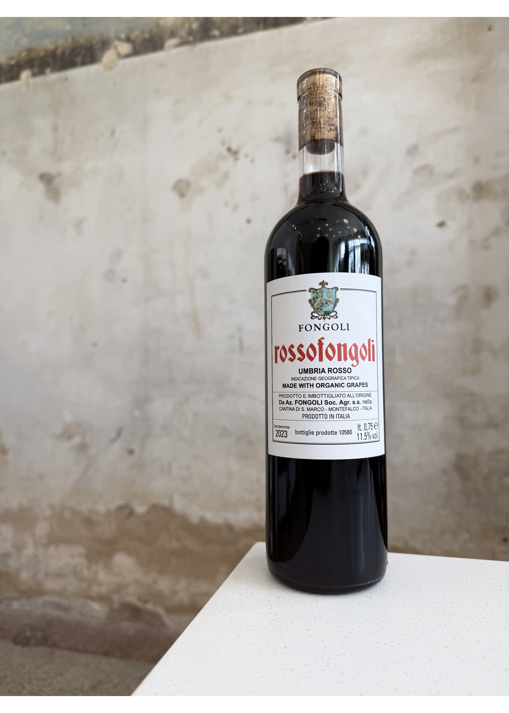 Fongoli 'Rossofongoli' Umbria Rosso