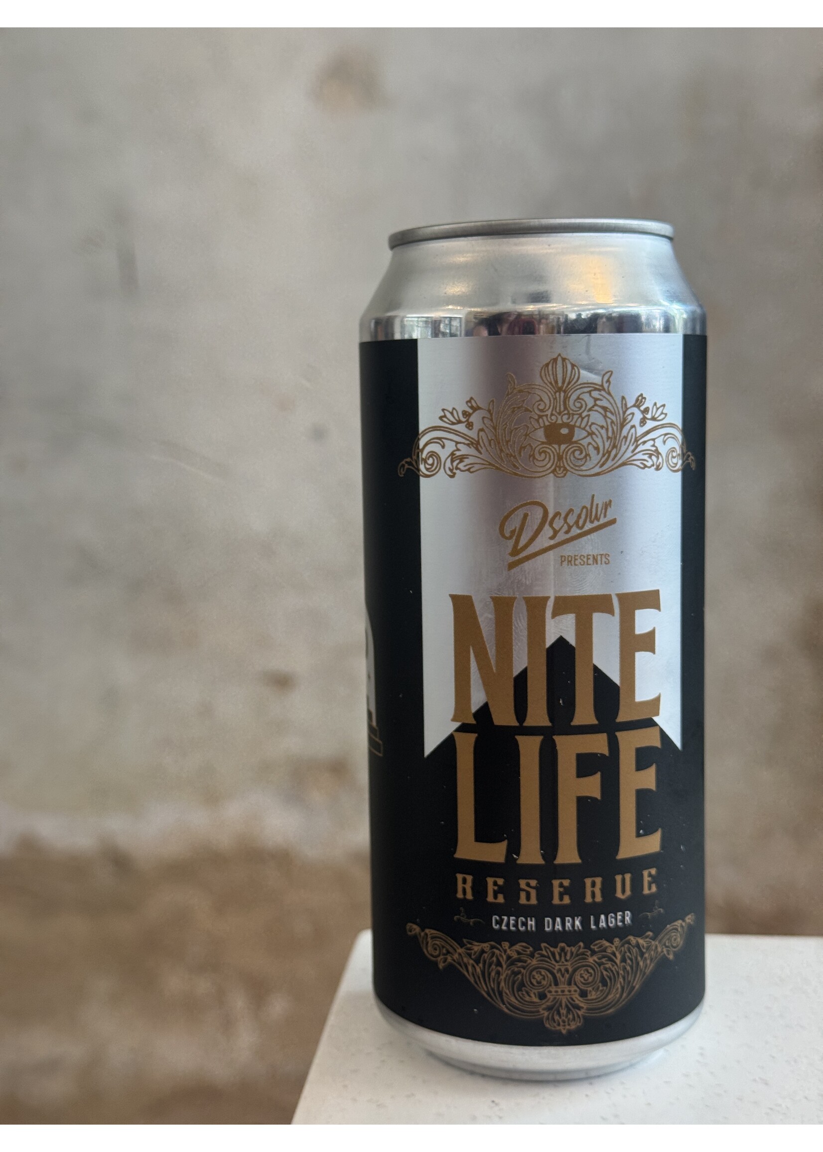 DSSOLVR 'Nite Life' Czech Dark Lager 16oz