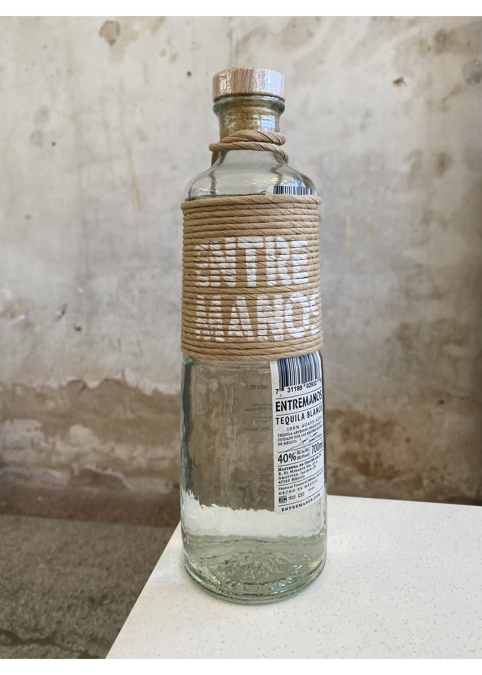 Entremanos Tequila Blanco