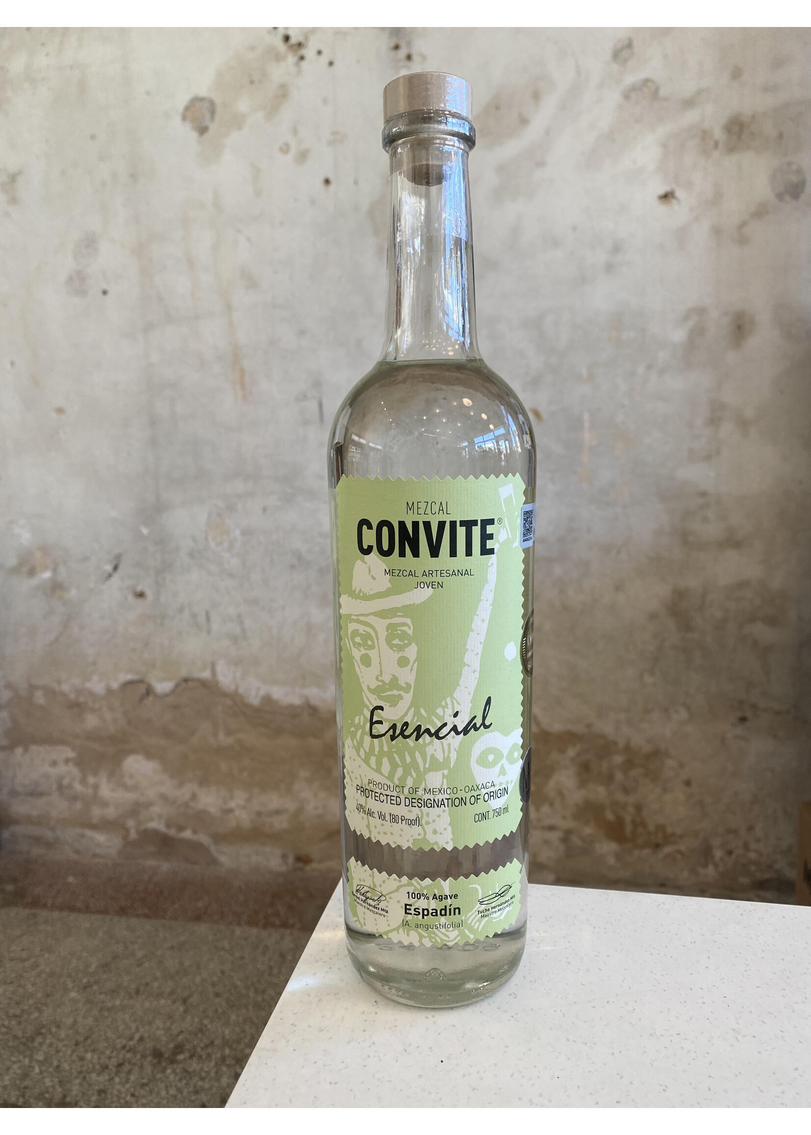 Convite Mezcal Esencial Espadín