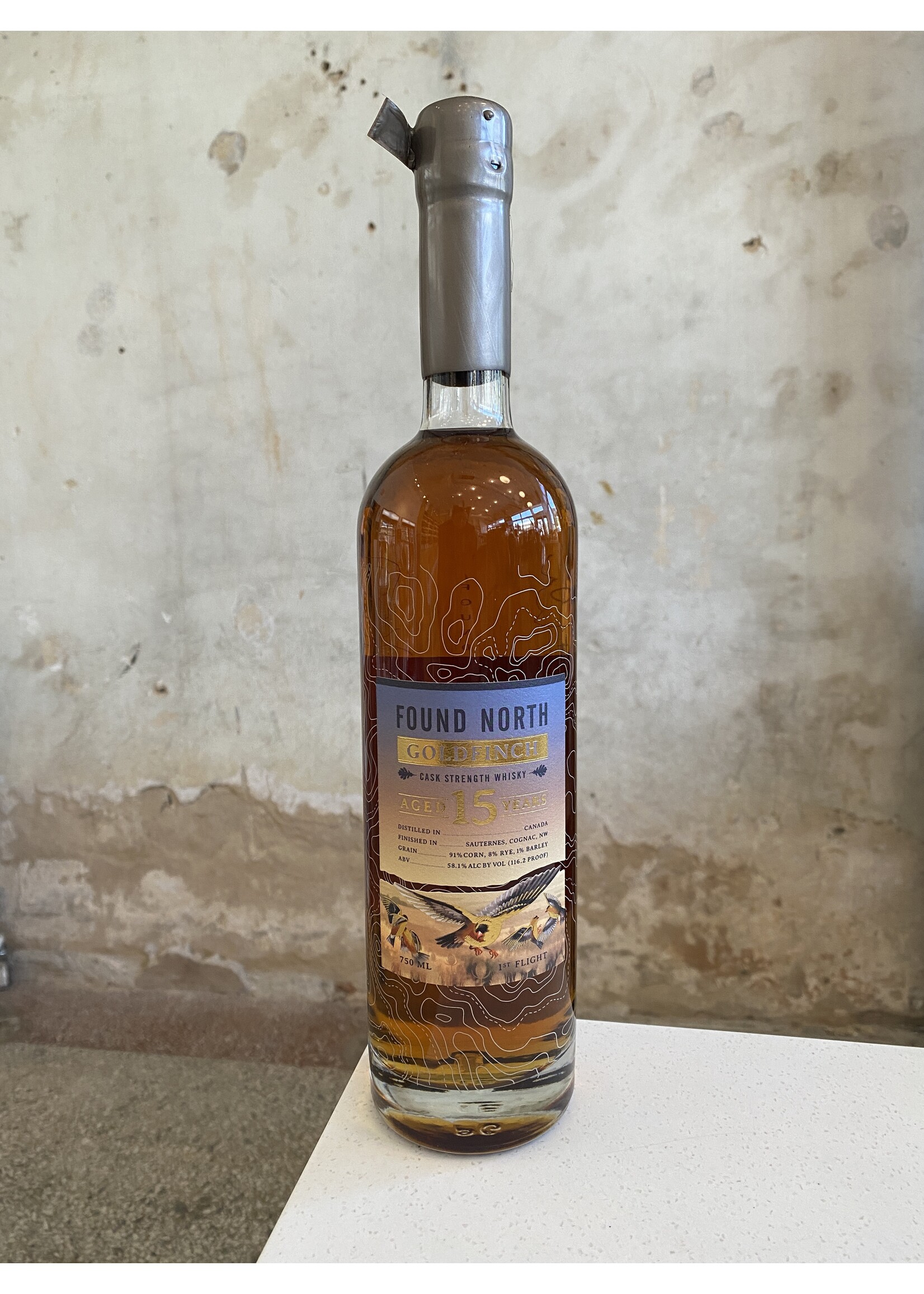 Found North 'Goldfinch' 15 yr. Whisky