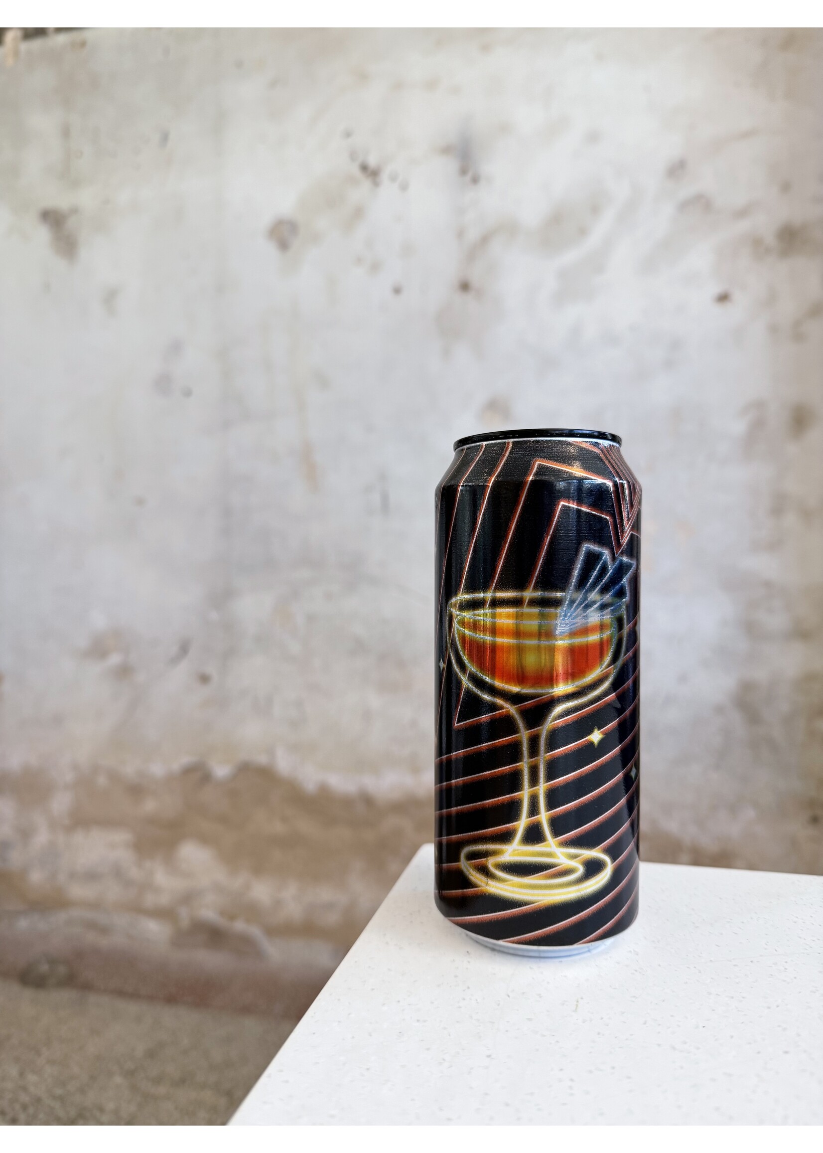 Neon Cylinders Origami Orange Intensely Fruited Sour Ale 16oz.