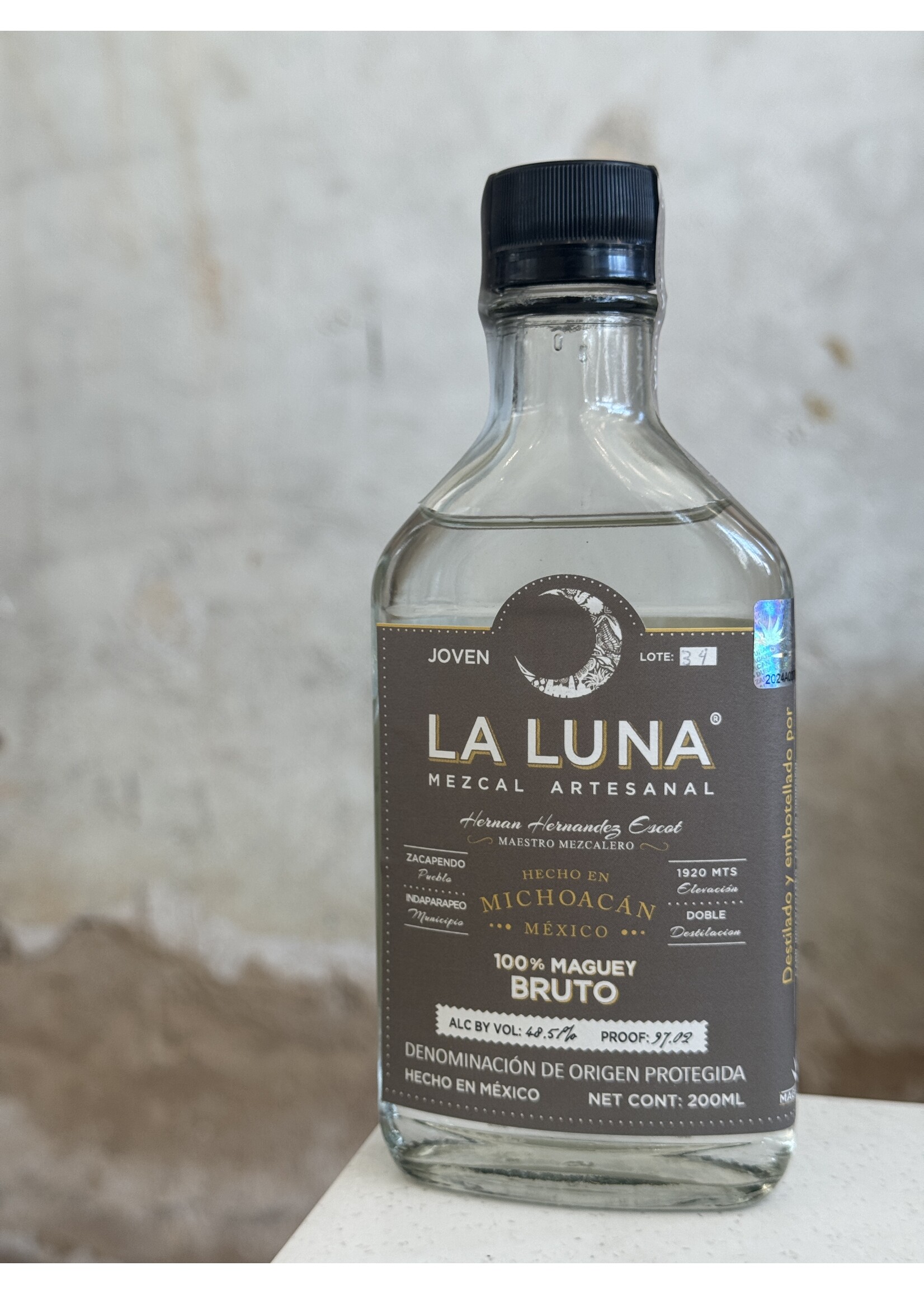 La Luna Mezcal Ensamble Bruto 200mL