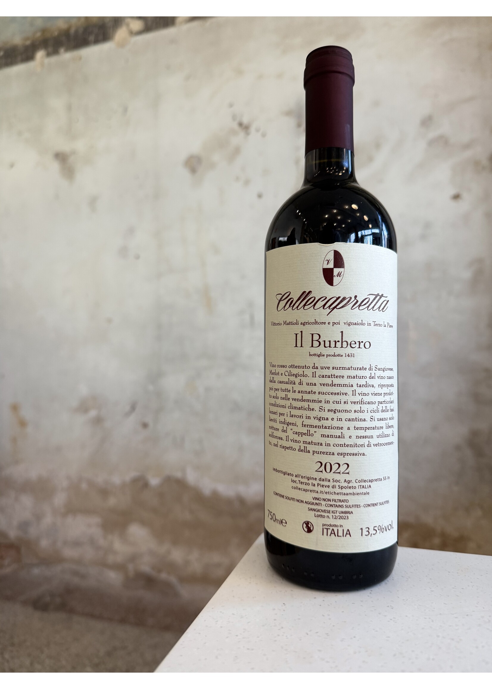 Collecapretta 'Il Burbero' Rosso