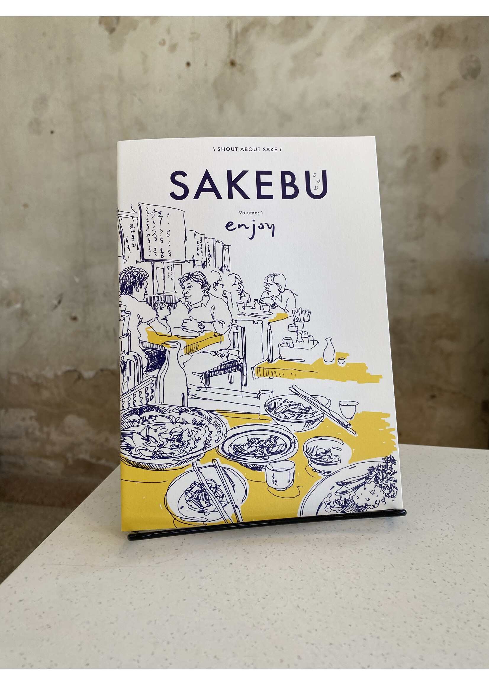 Sakebu Volume 1: A Sake Guide booklet
