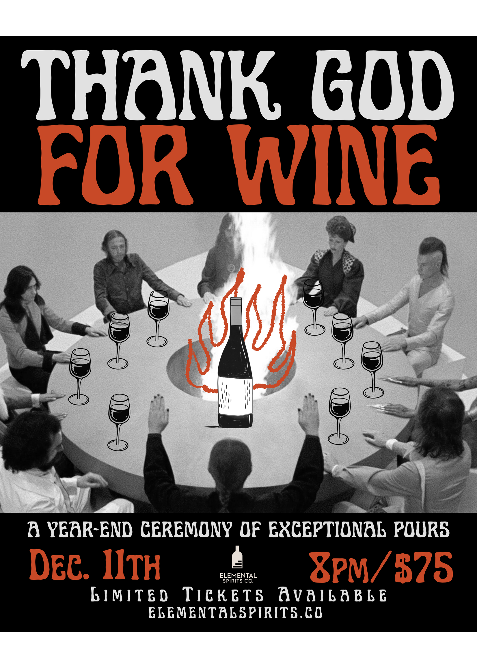 Thank God for Wine! A Holiday Tasting—12/11