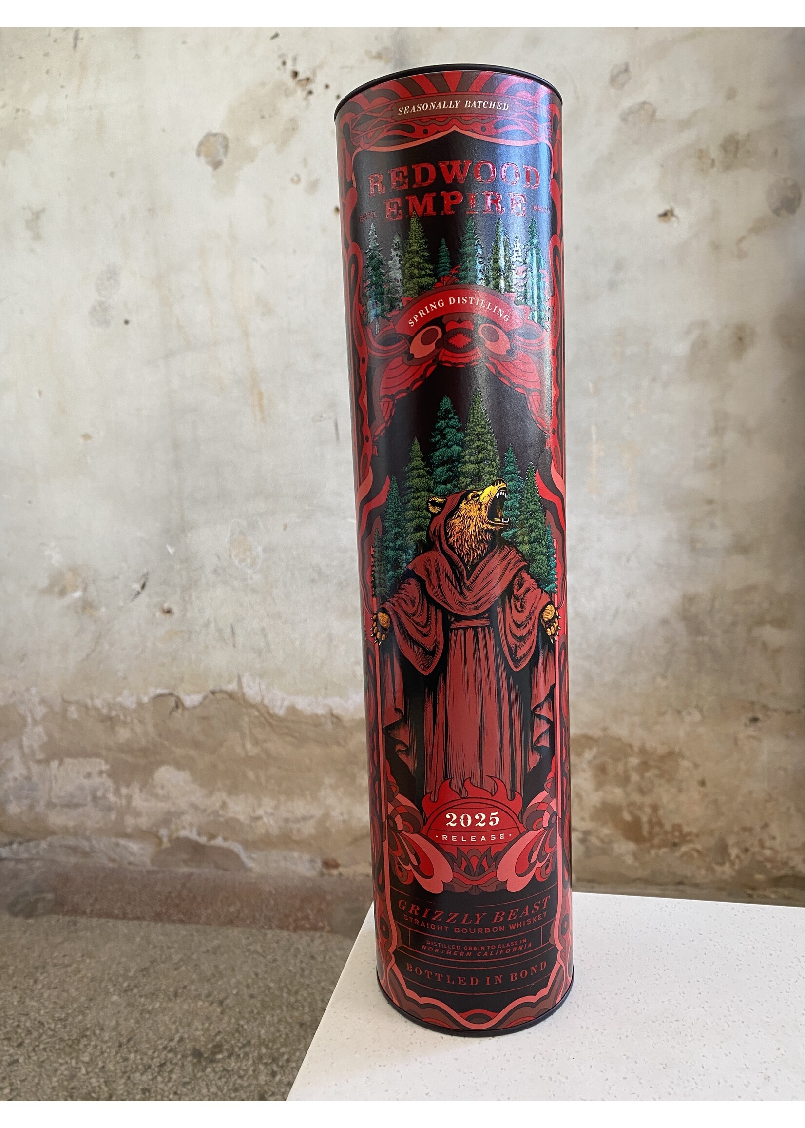 Redwood Empire 'Grizzly Beast' Bottled In Bond Bourbon