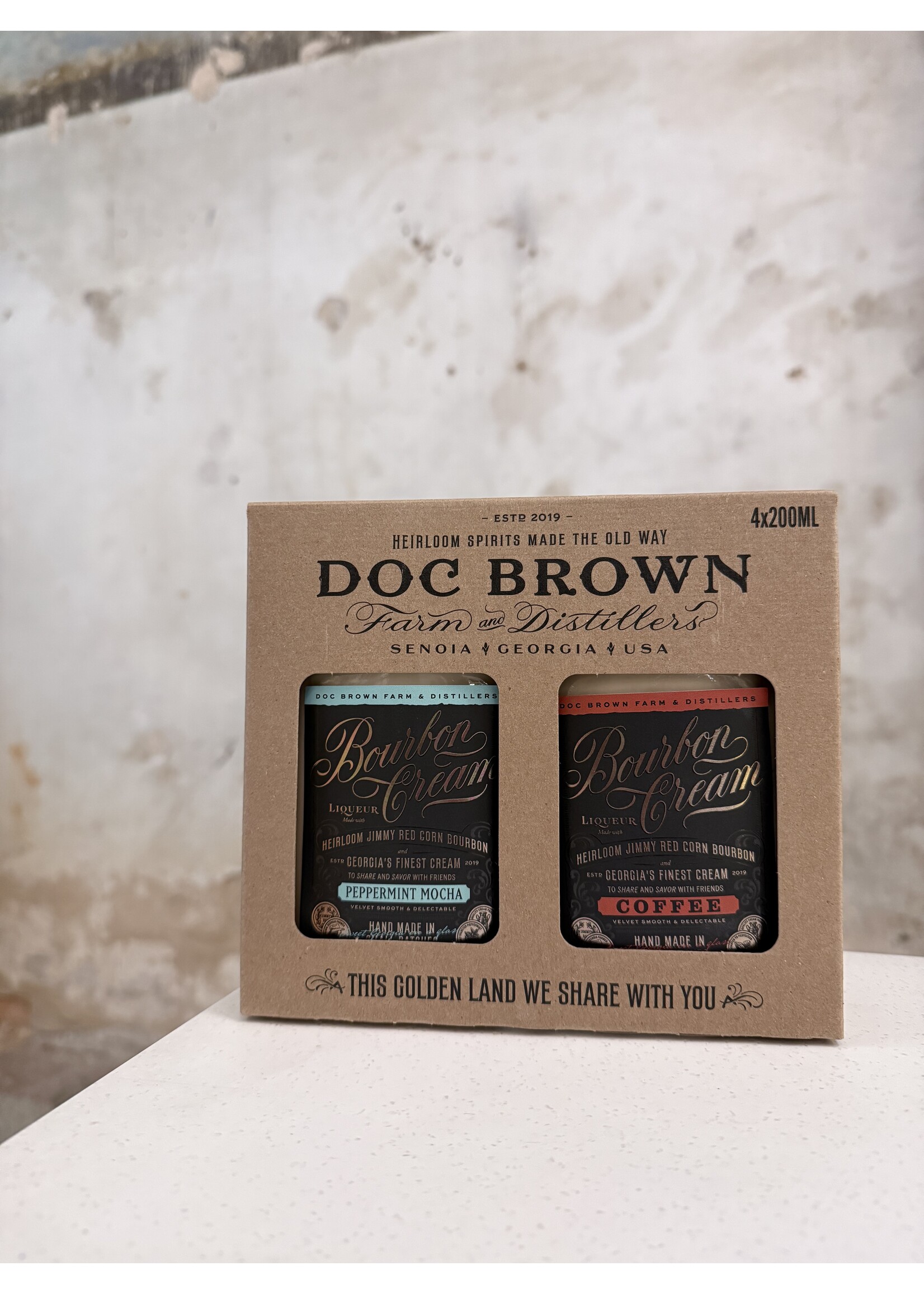 Doc Brown Cream Liqueur Gift Set