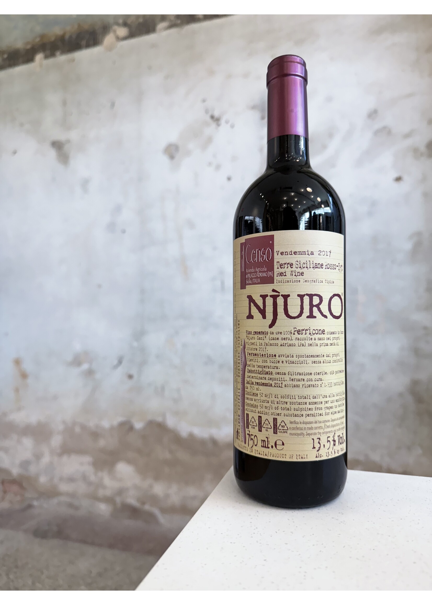 Il Censo Terre Siciliane Rosso 'Njuro'