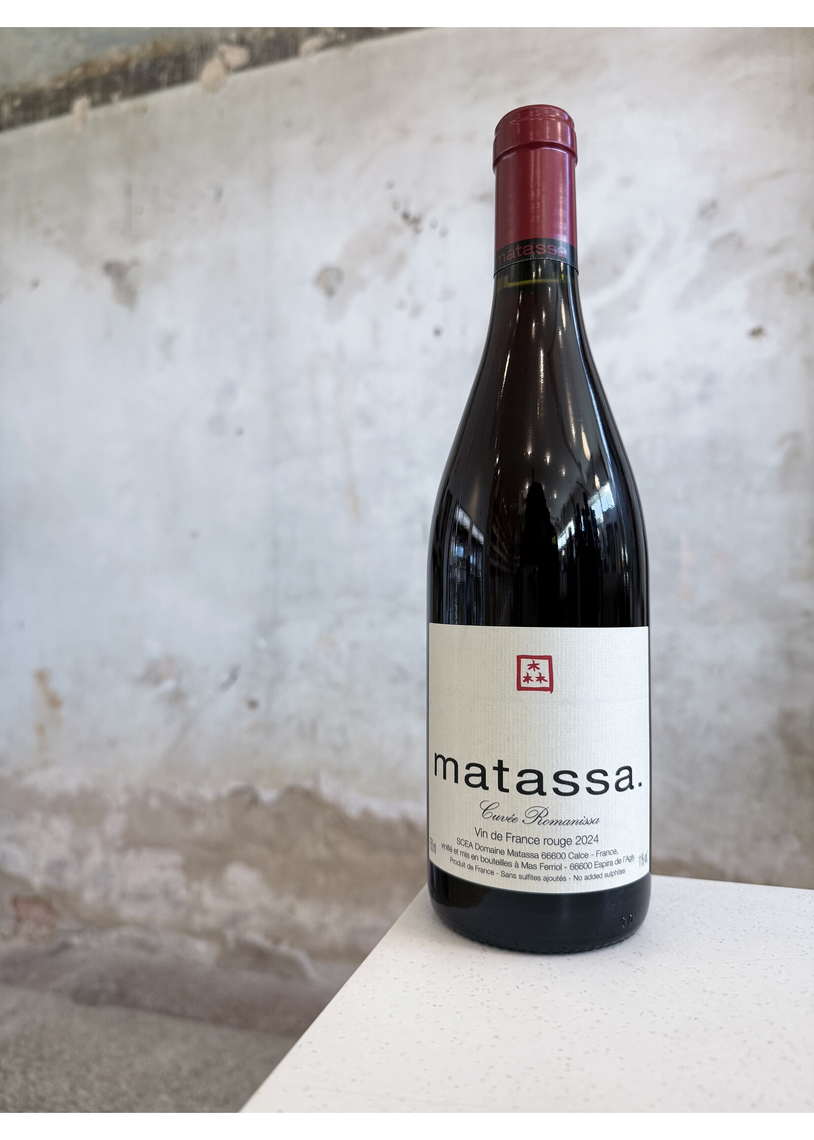 Matassa VdF Rouge 'Cuvée Romanissa'