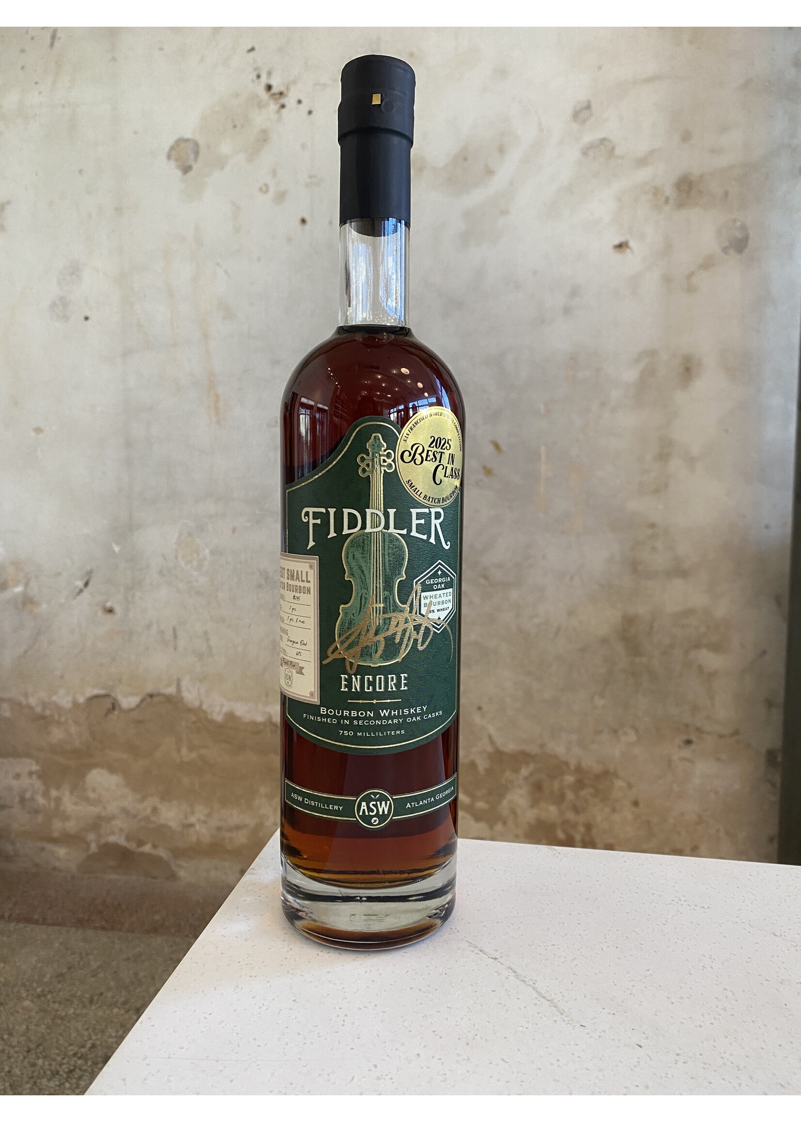 ASW Fiddler 'Encore' Georgia Oak Bourbon