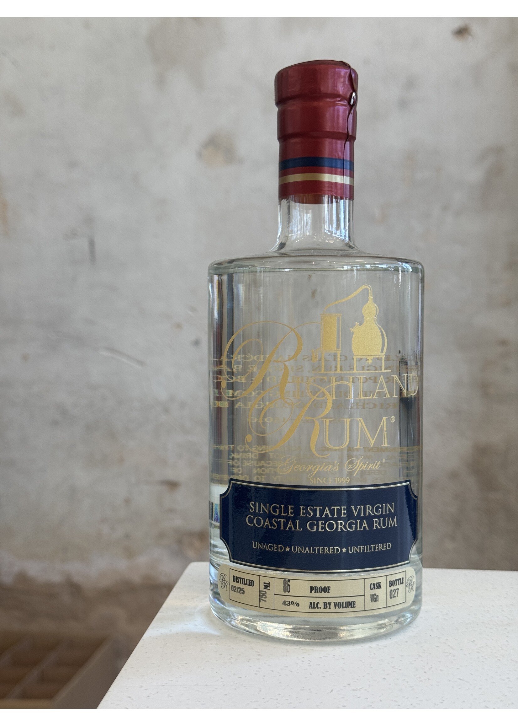 Richland Virgin Coastal Rum