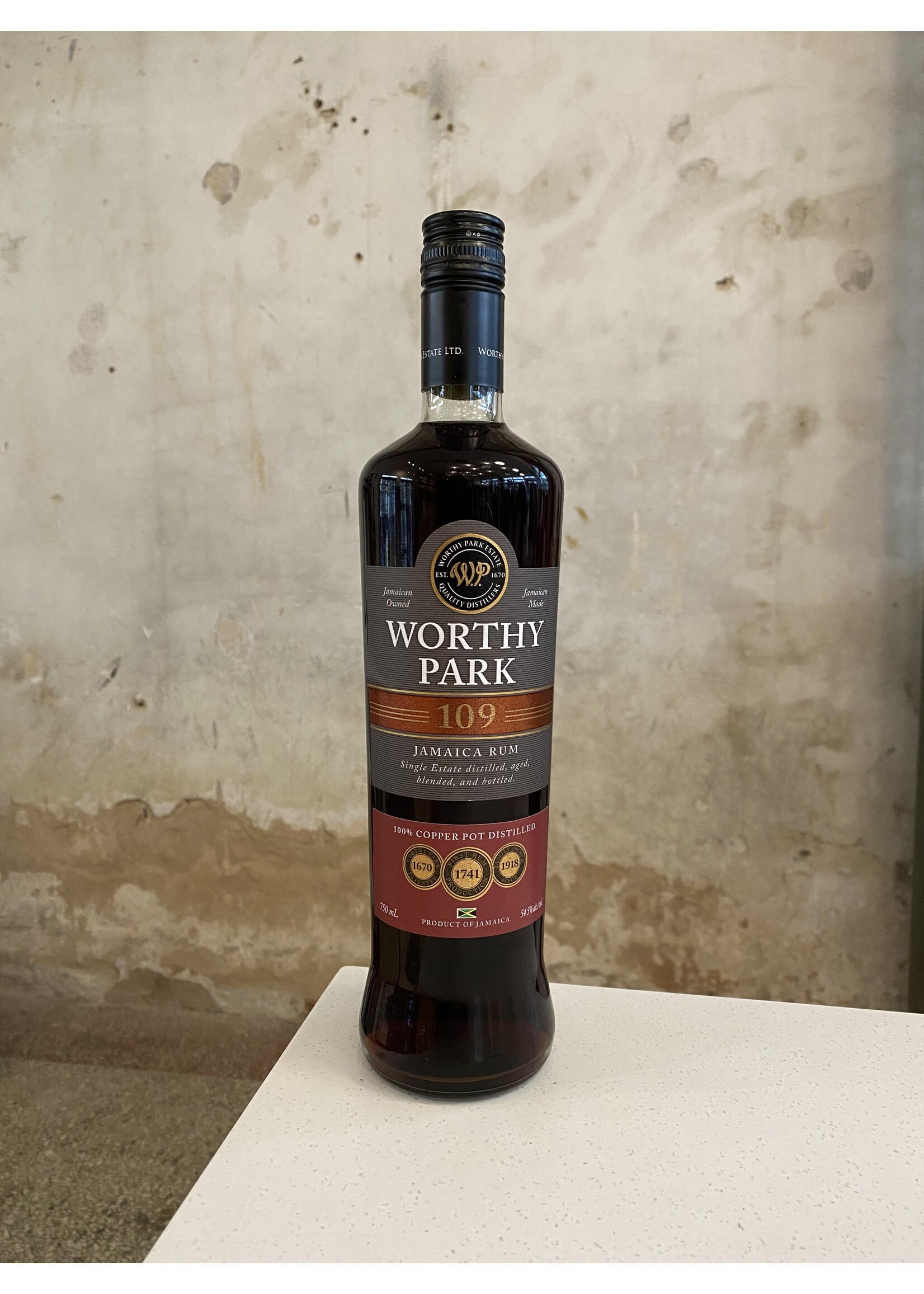 Worthy Park Jamaica Rum 109 Proof