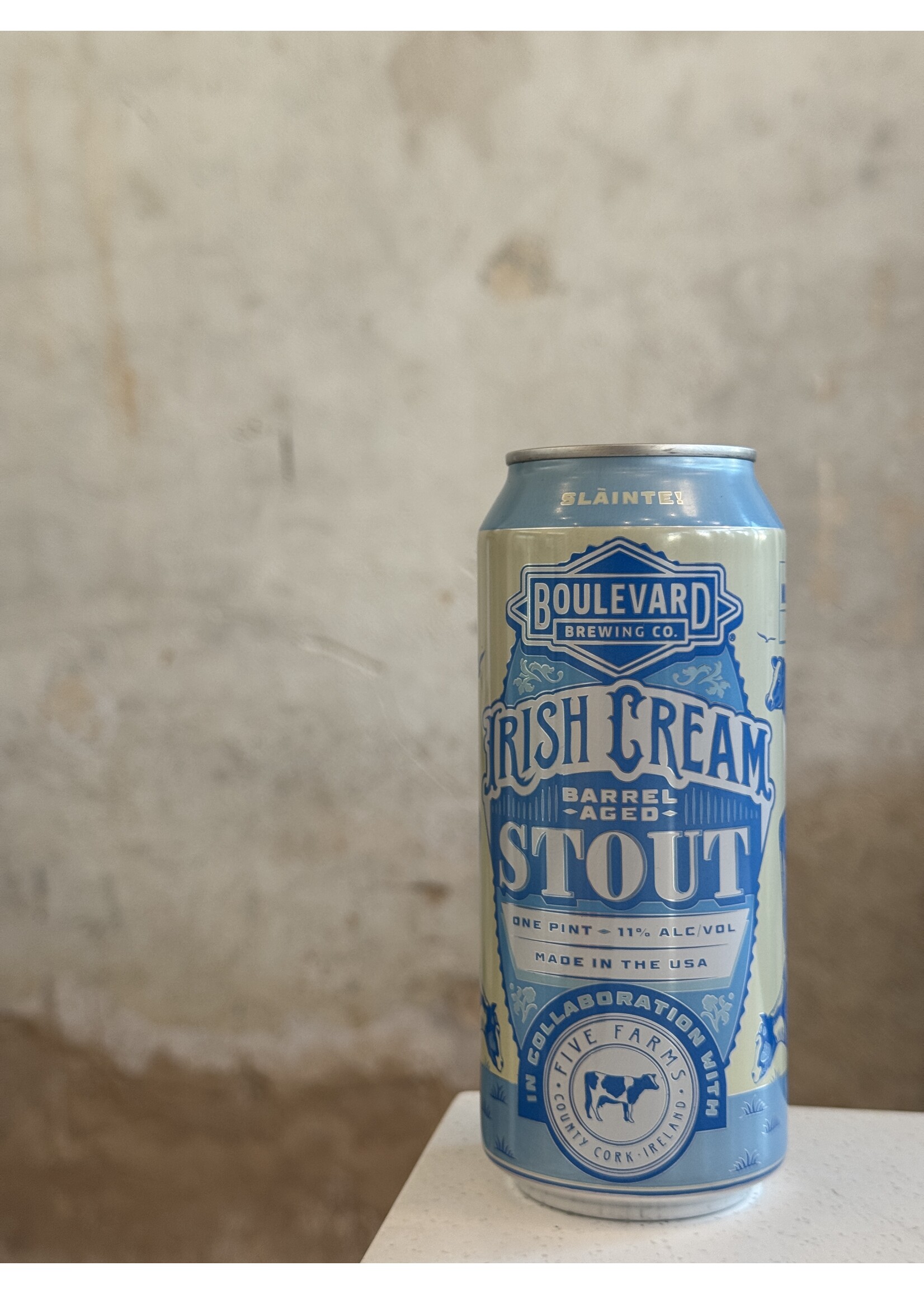 Boulevard Brewing x Five Farms Irish Cream Stout 16oz.