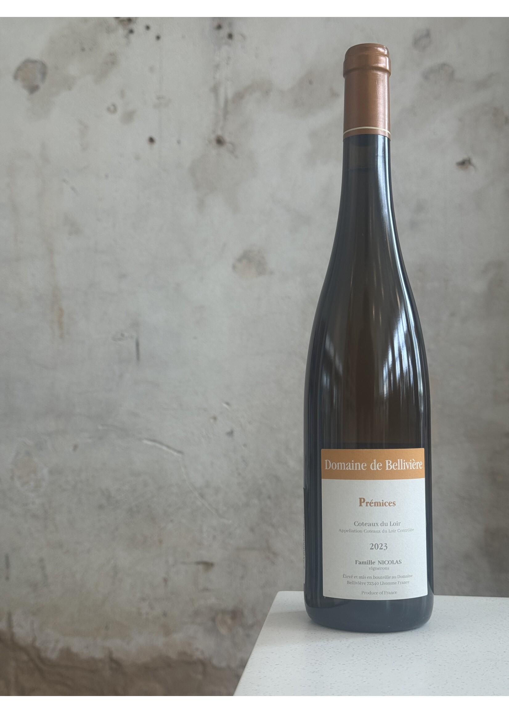 Domaine de Belliviere Coteaux du Loir Prémices Blanc