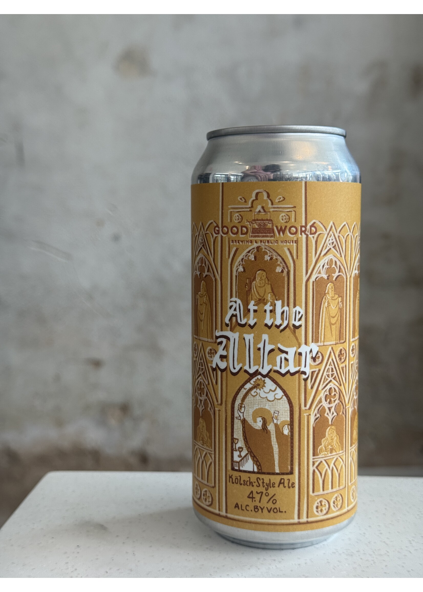 Good Word At the Atlar Kölsch-style Ale 16oz.