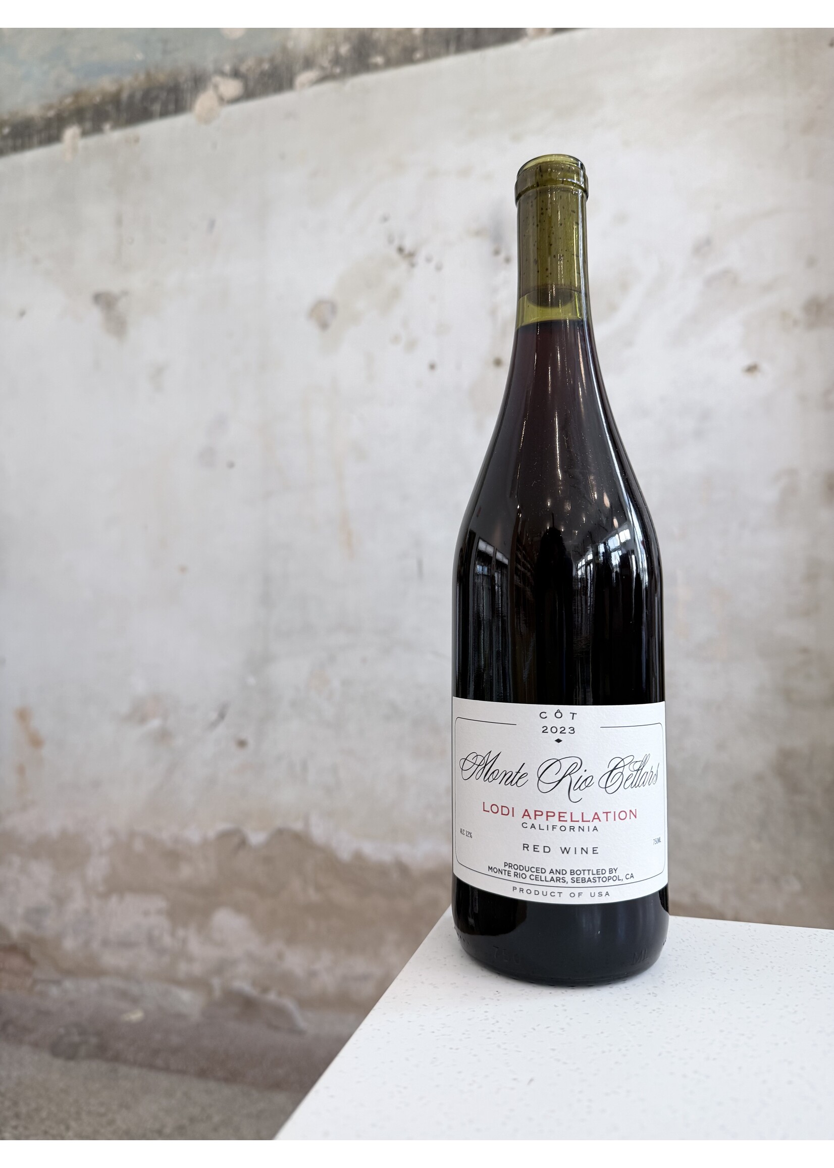 Monte Rio Cellars Lodi Côt