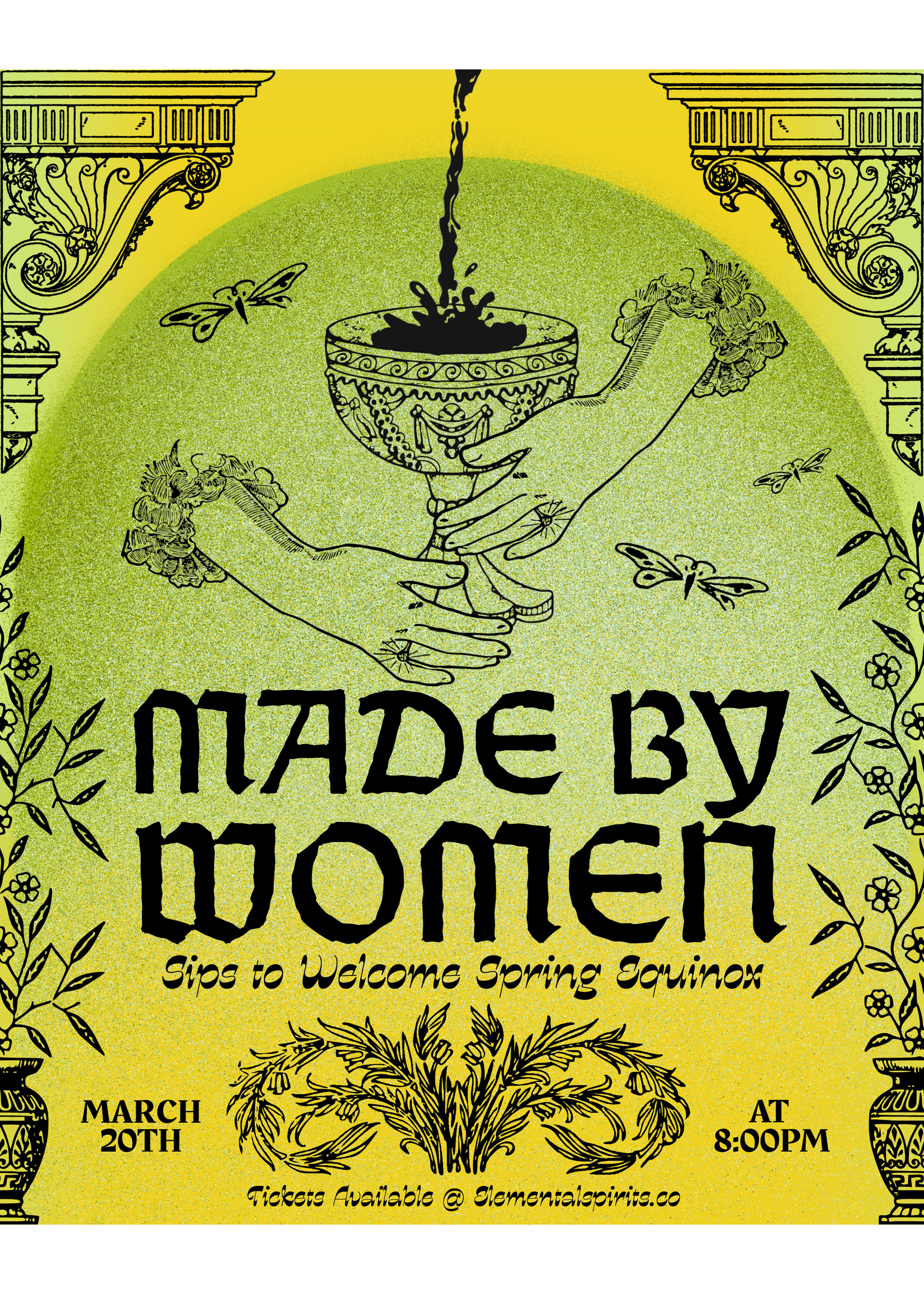 'Made by Women' - Spirits Event and Discussion 3/20 @ 8PM