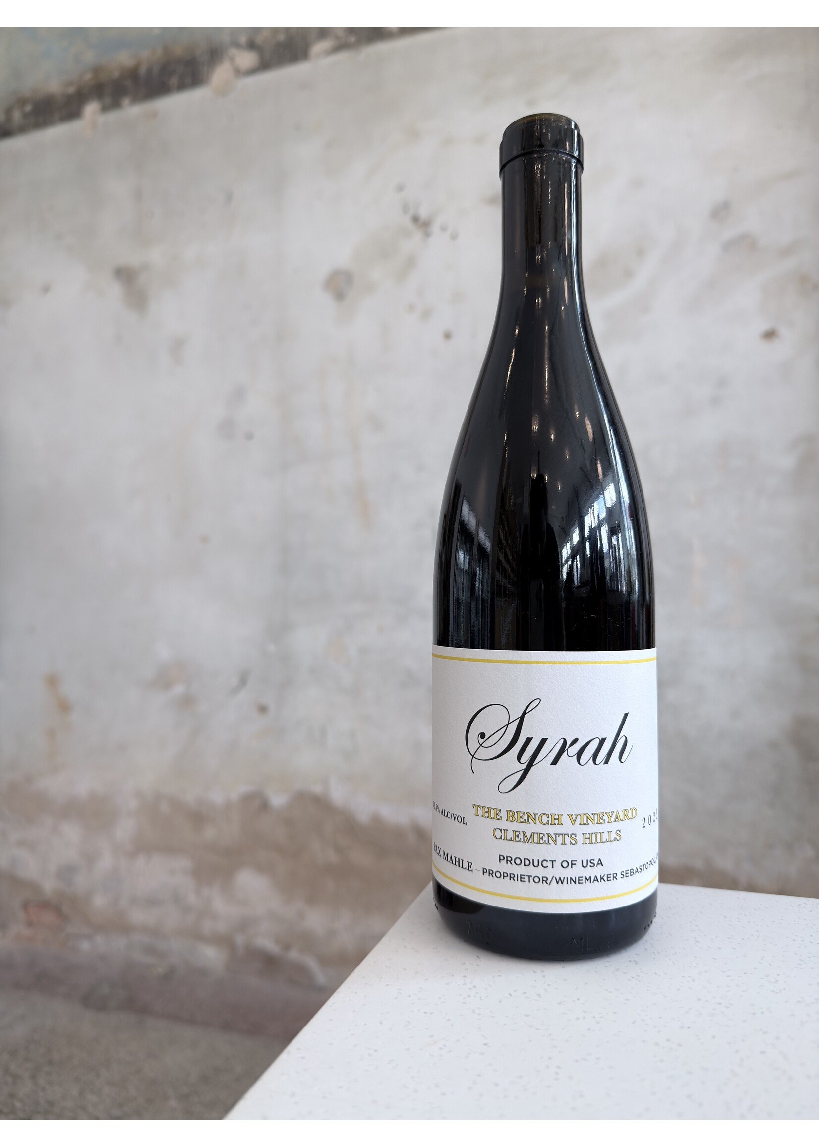 Pax The Bench Vineyard Syrah