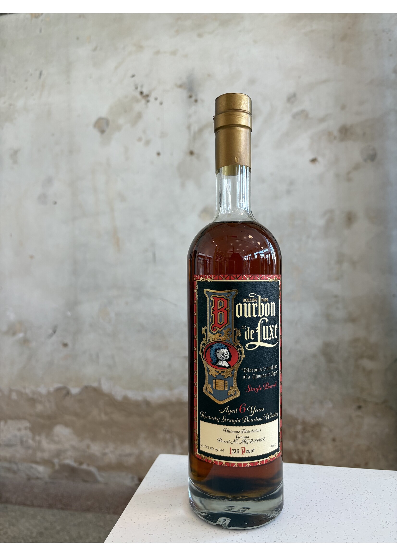 Rolling Fork Bourbon De Luxe 6yr Single Barrel