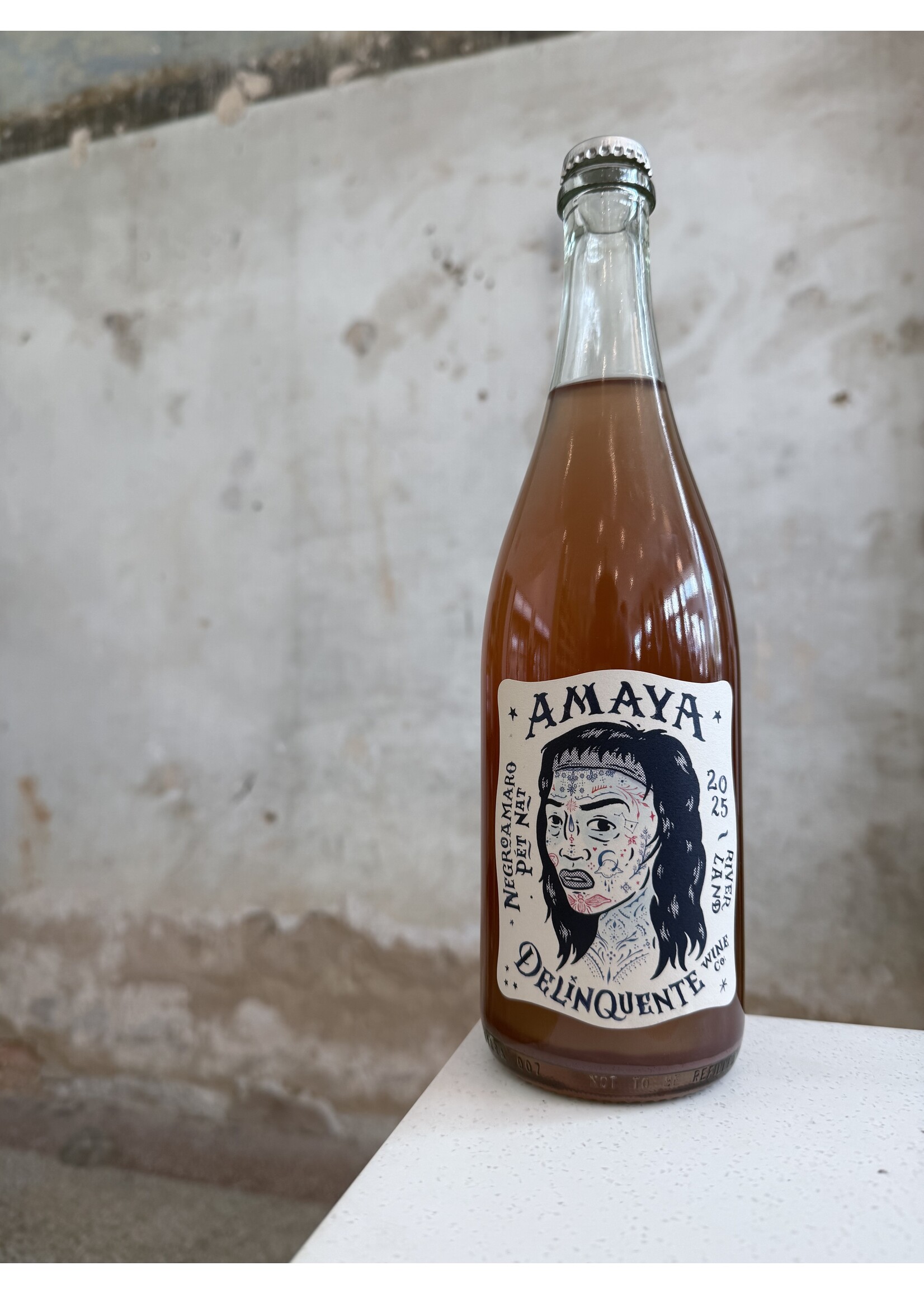 Delinquente 'Amaya' Negroamaro Pet Nat