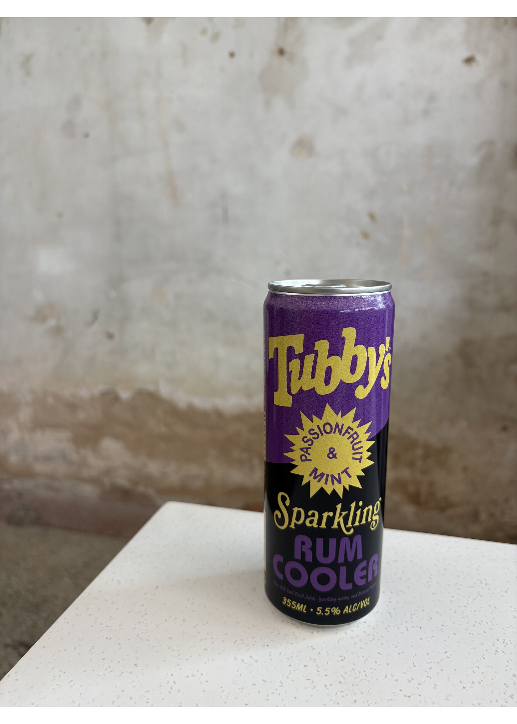 Tubby's Passionfruit & Mint Rum Cooler