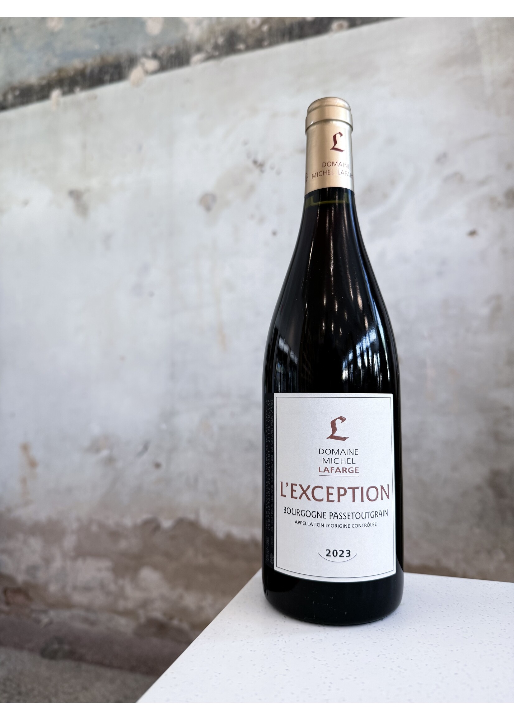Michel Lafarge Bourgogne Passetoutgrain 'L'Exception'