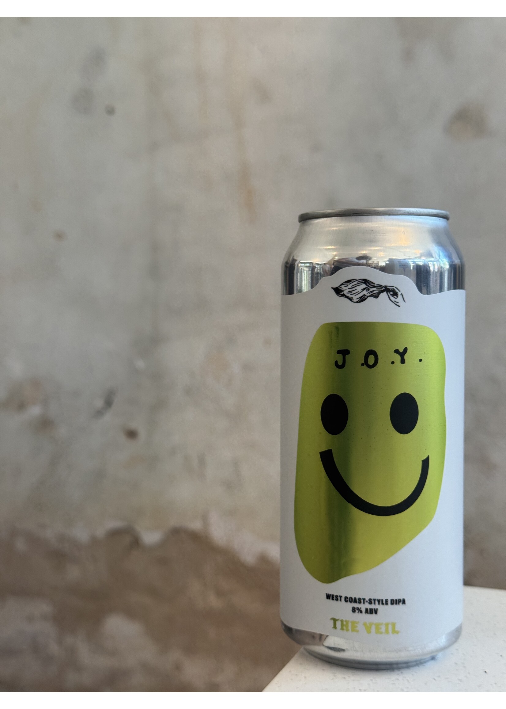 The Veil 'J.O.Y.' West Coast-style DIPA 16oz.