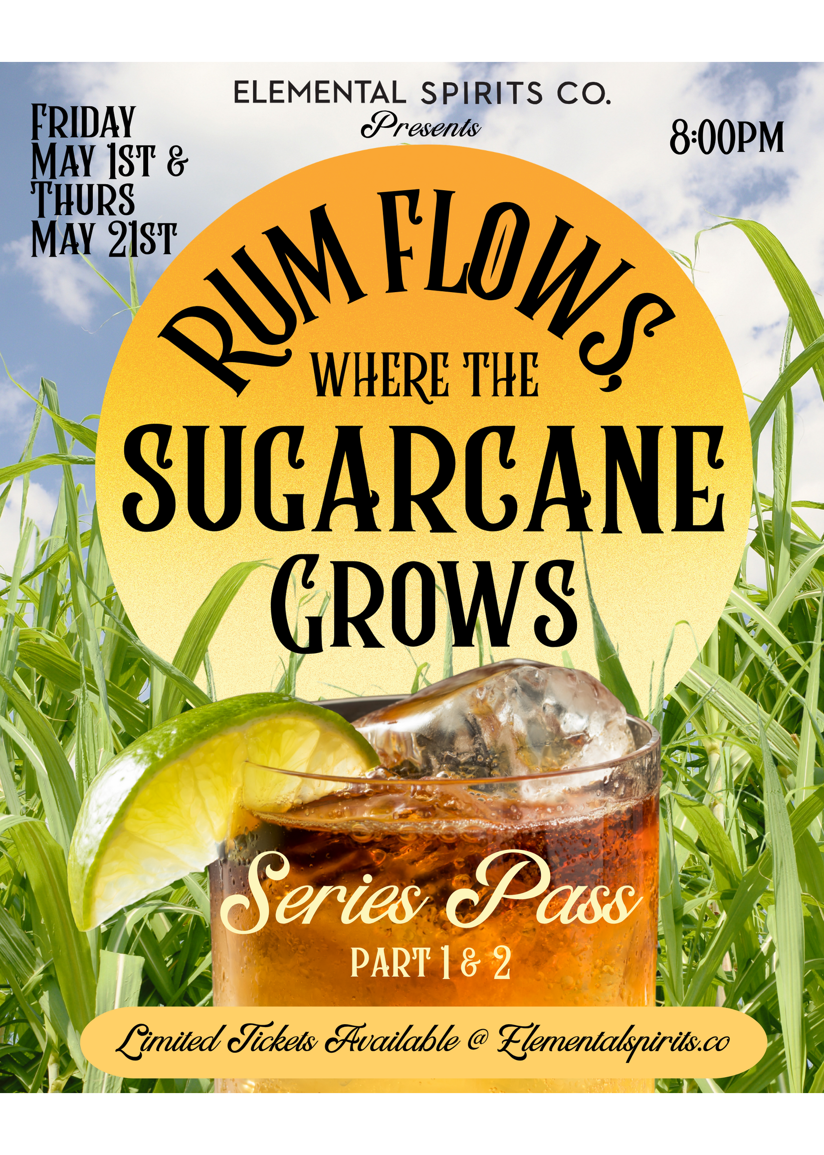 Rum Series: Class Pass 5/1 & 5/21
