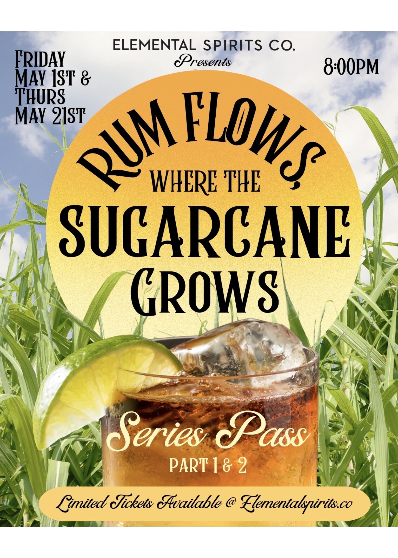 Rum Series: Class Pass 5/1 & 5/21