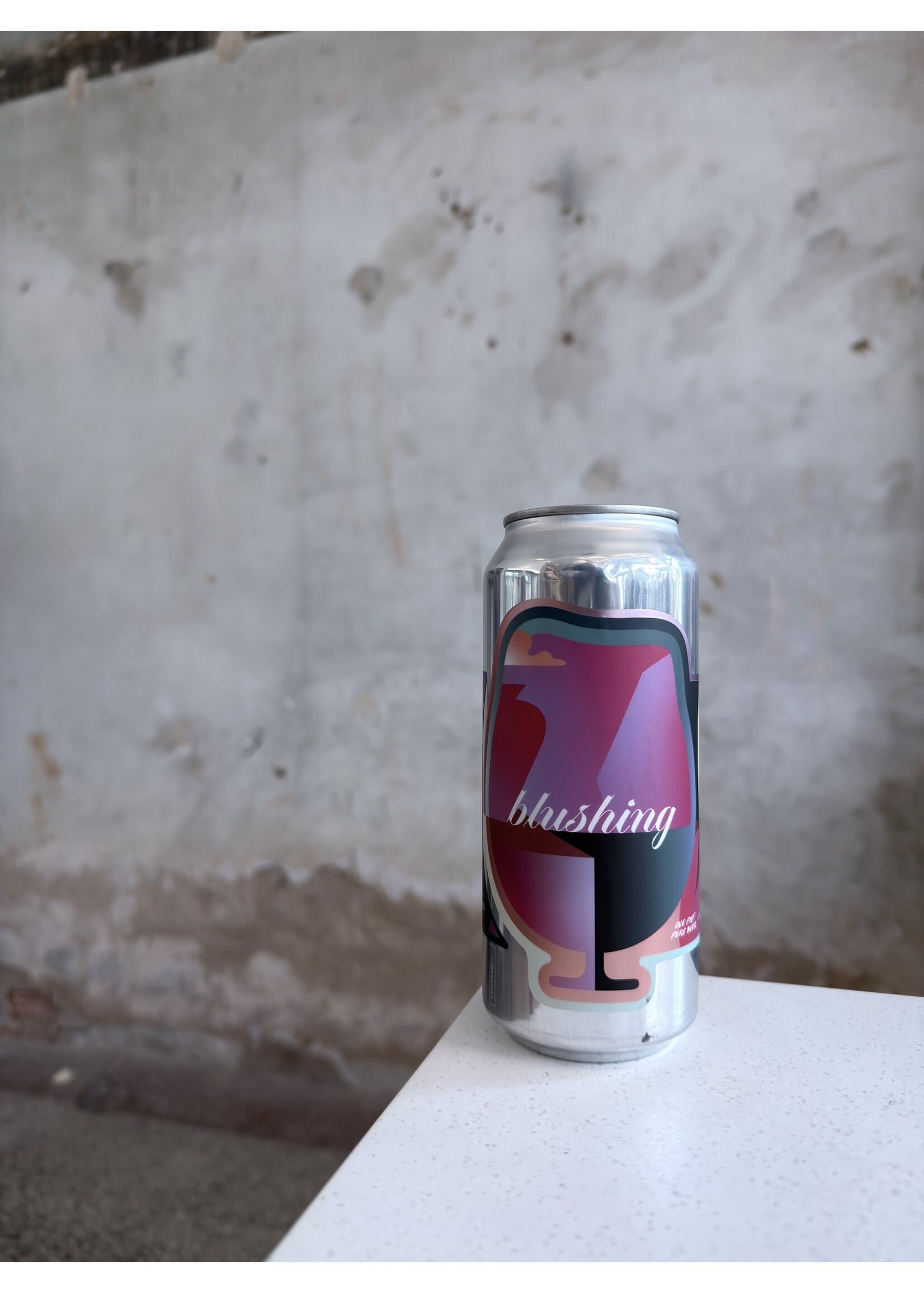 Foam Brewers 'Blushing' Blackberry & Lemon Fruited Sour Ale 16oz.