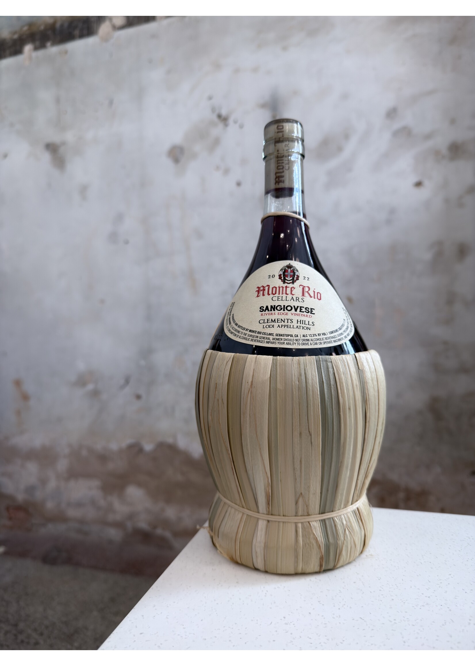 Monte Rio 'River's Edge' Sangiovese 1.5L