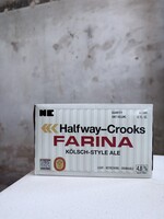 Halfway Crooks 'Farina' Kölsch-style Ale 12oz. 6 PACK