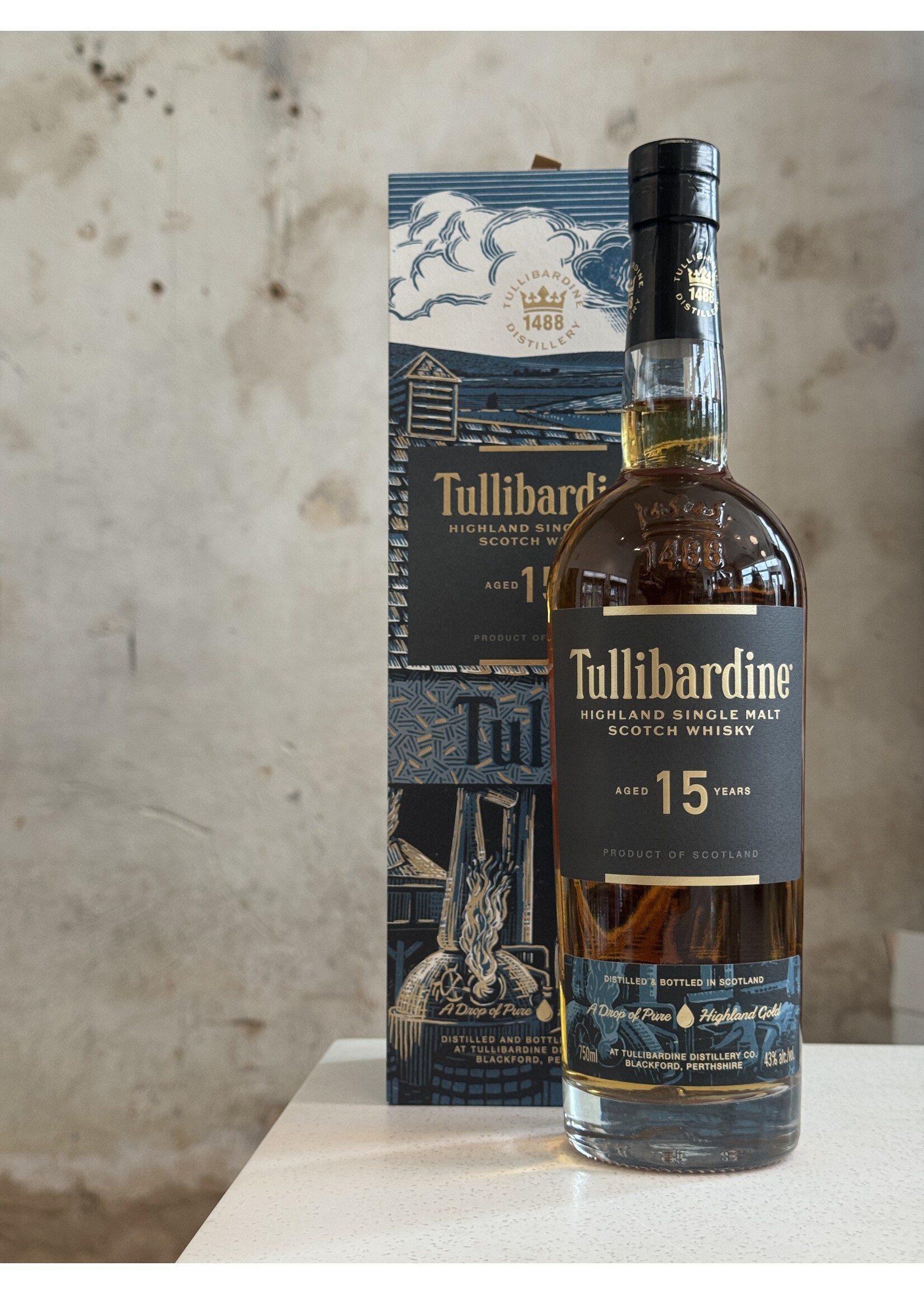 Tullibardine 15yr. Single Malt Whisky
