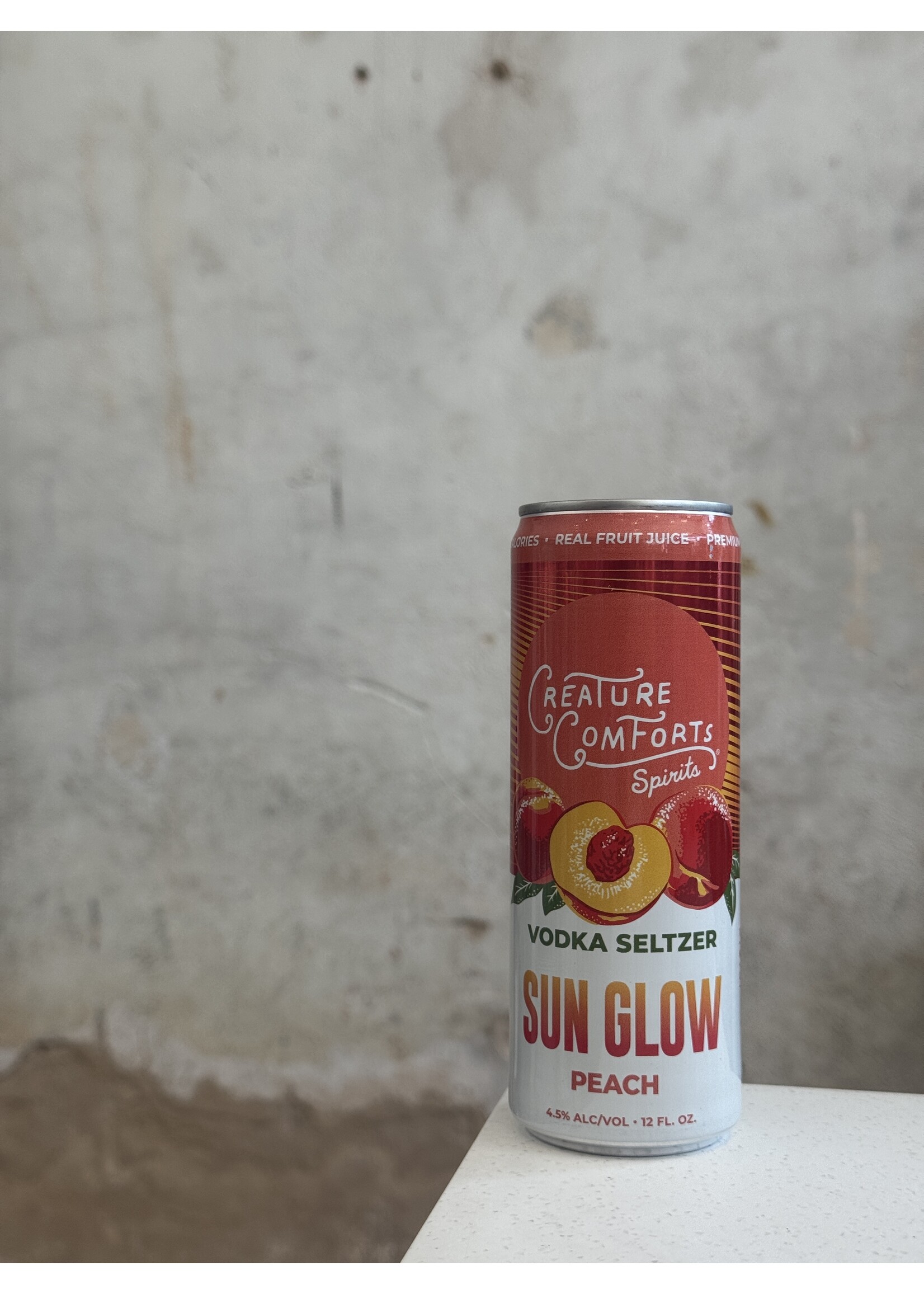 Creature Comforts 'Sun Glow' Peach Seltzer