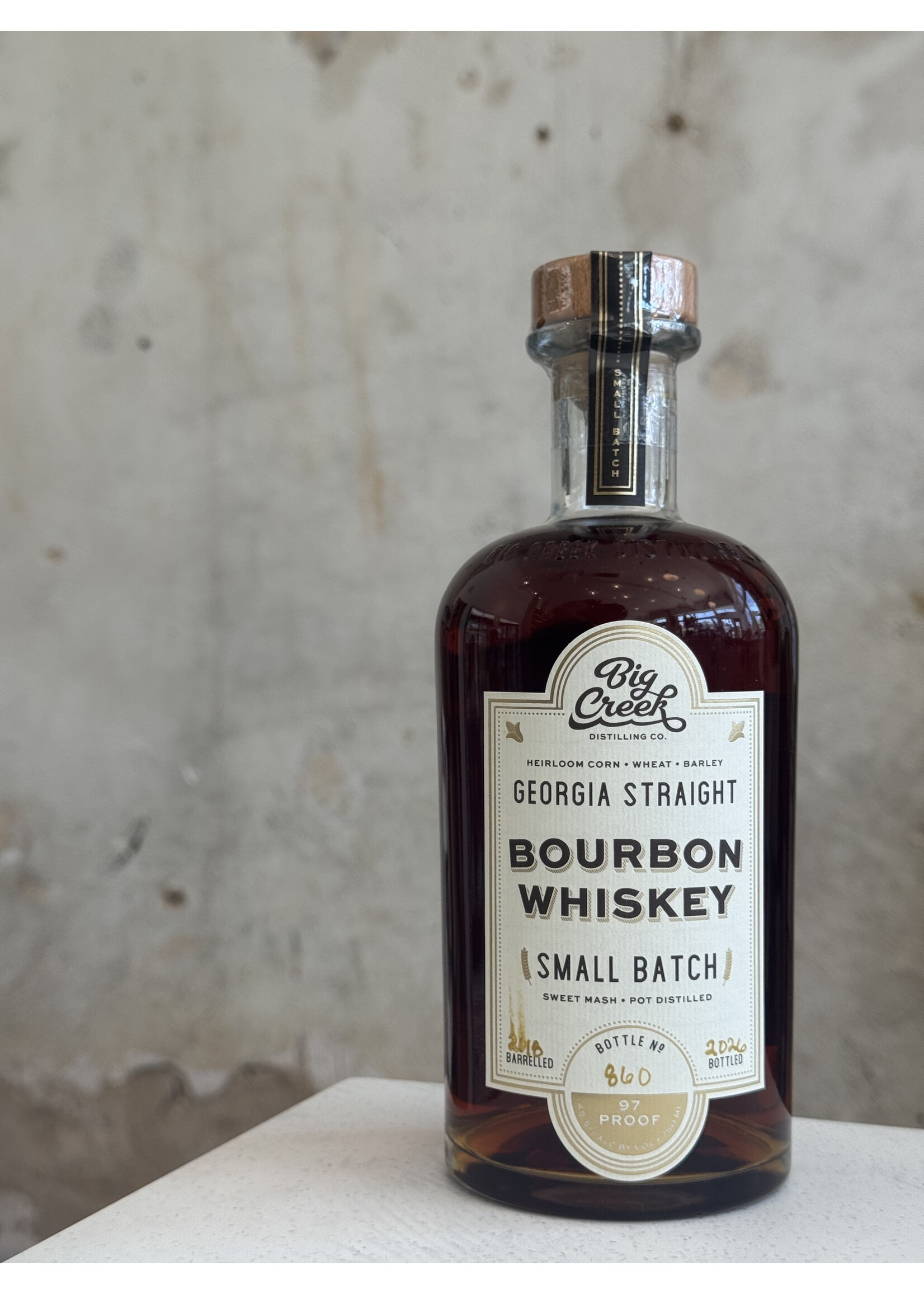 Big Creek Small Batch Wheated Bourbon