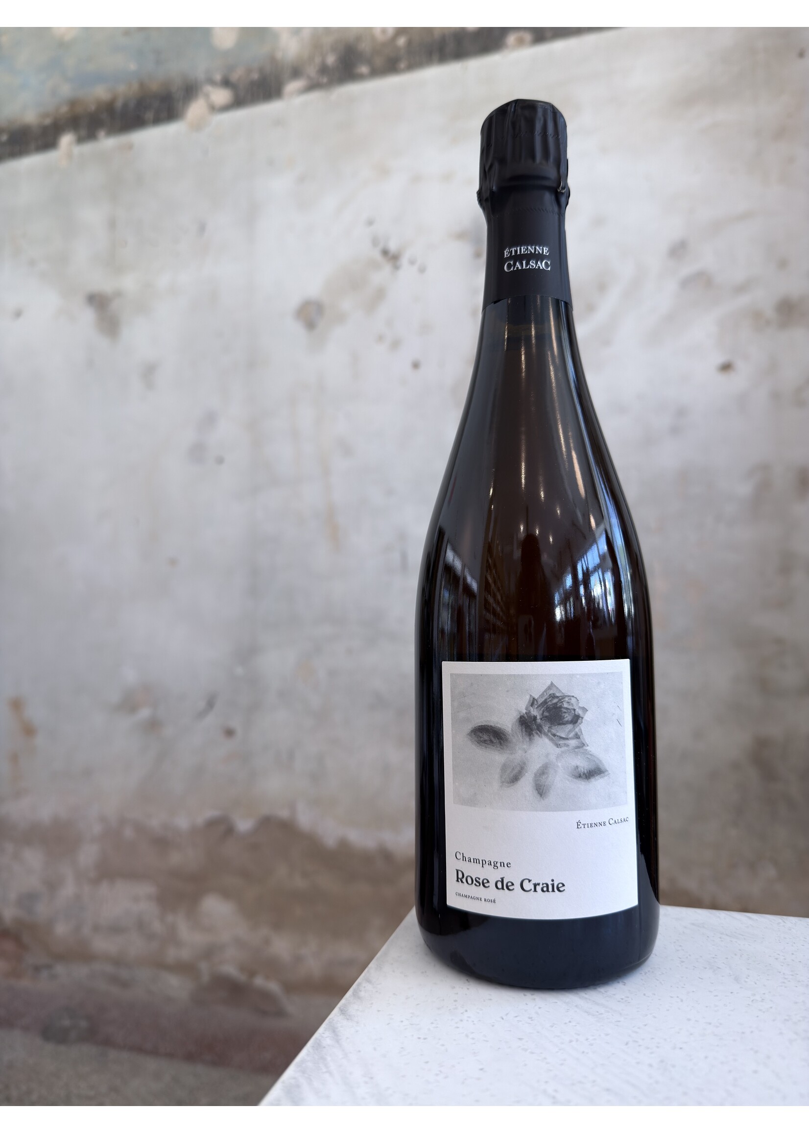 NV Champagne Étienne Calsac 'Rosé de Craie' Extra Brut