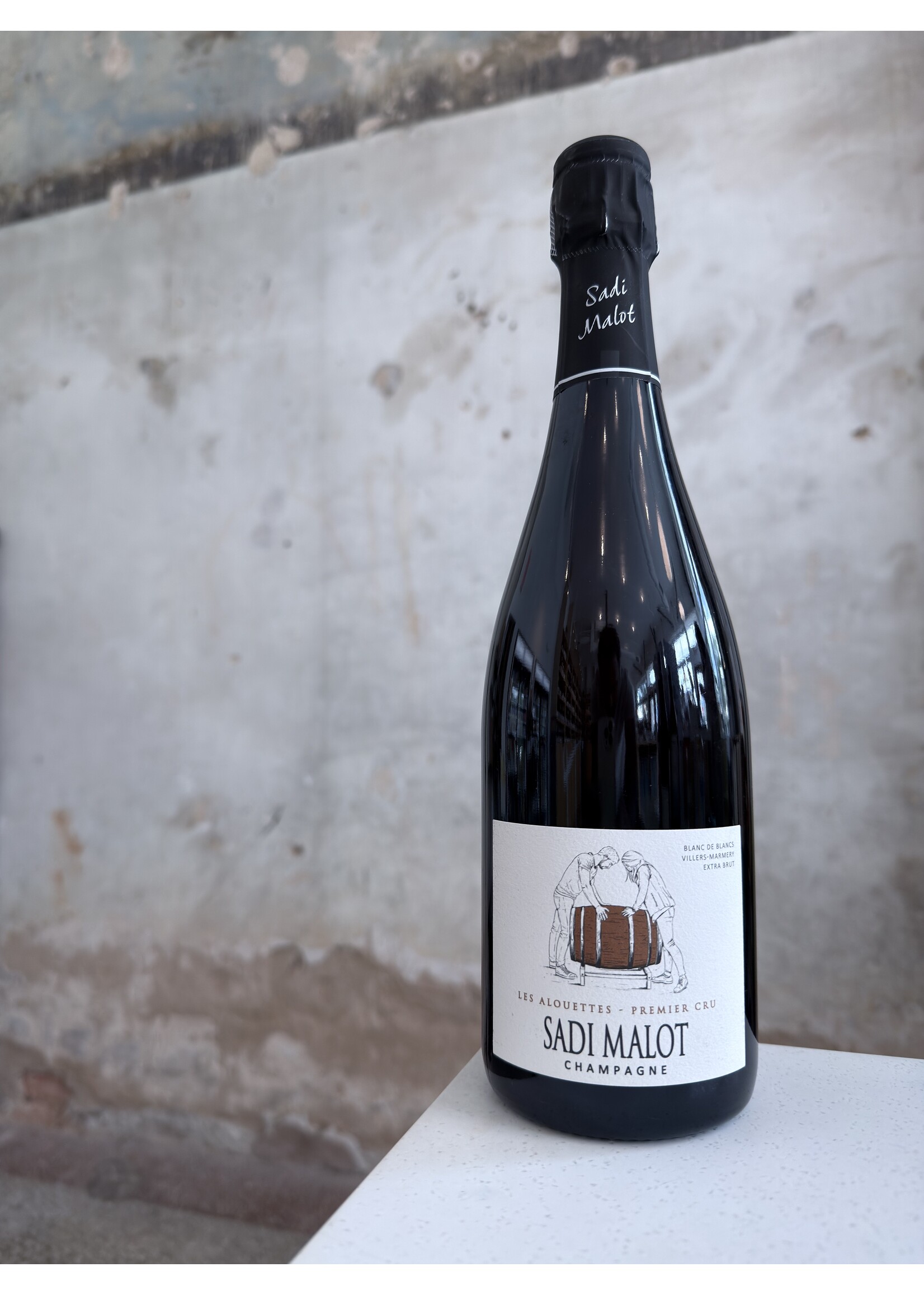 NV Champagne Sadi Malot 'Les Alouettes' Extra Brut