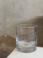 Love & Victory Hand Engraved Negroni Glass