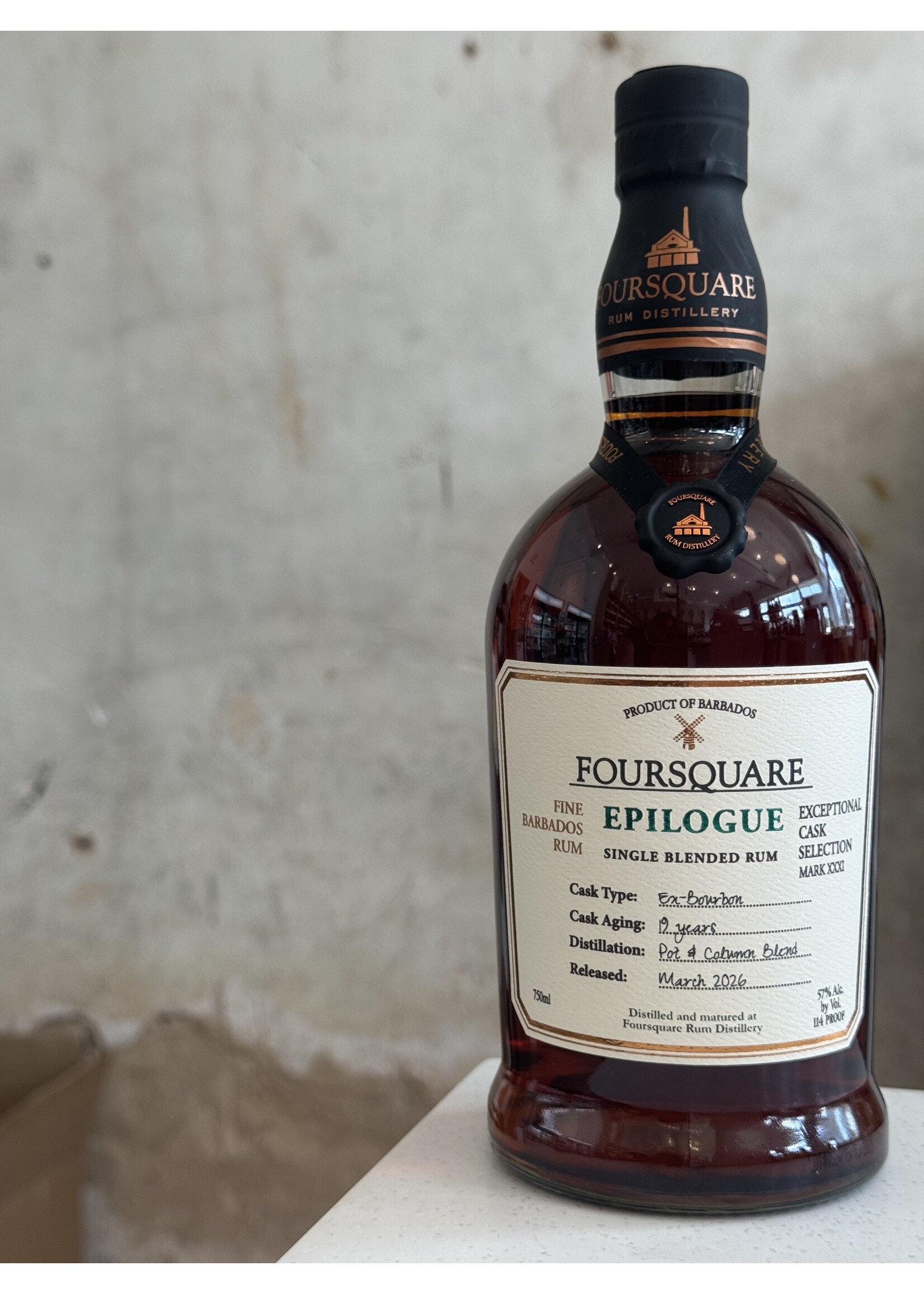 Foursquare 'Epilogue' Rum
