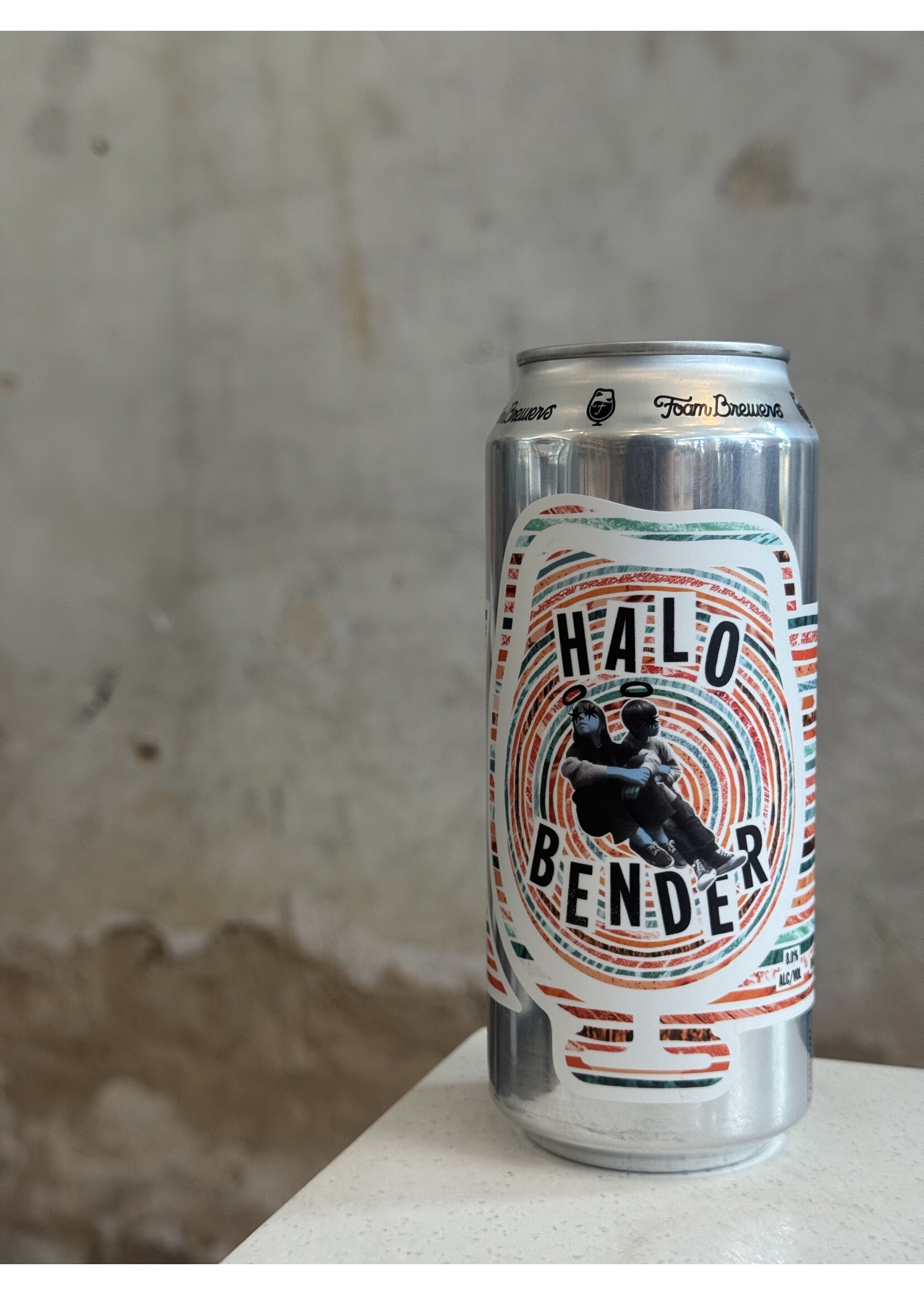 Foam Brewers 'Halo Bender' DIPA 16oz.