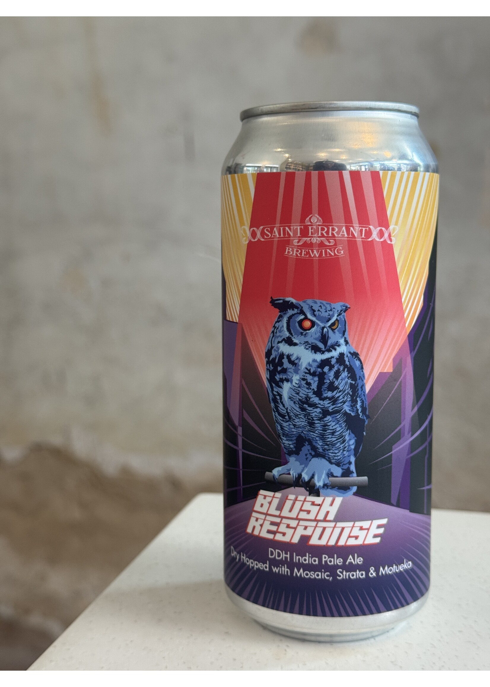 Saint Errant Brewing 'Blush Response' DDH IPA 16oz.