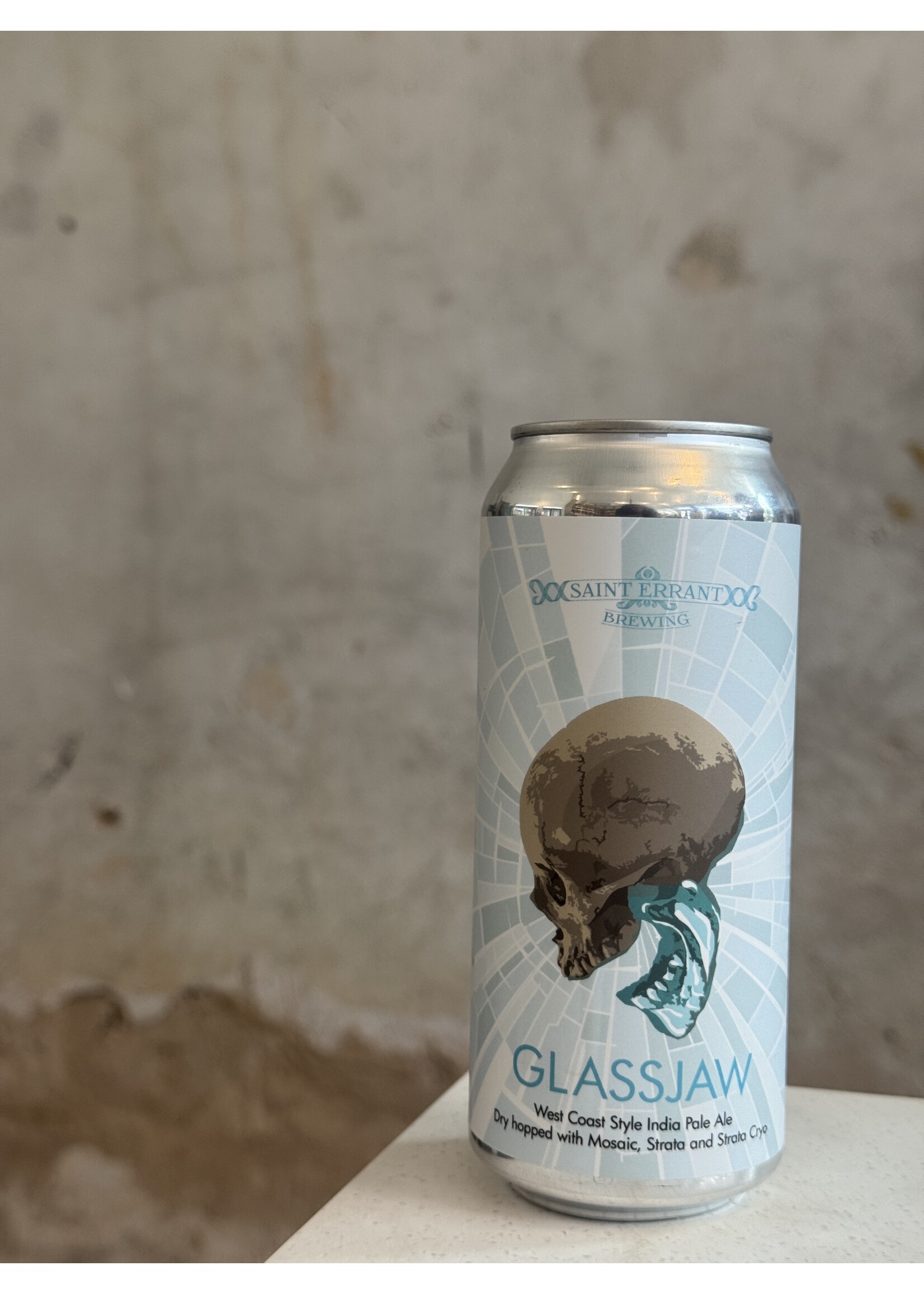 Saint Errant Brewing 'Glass Jaw' West Coast IPA 16oz.