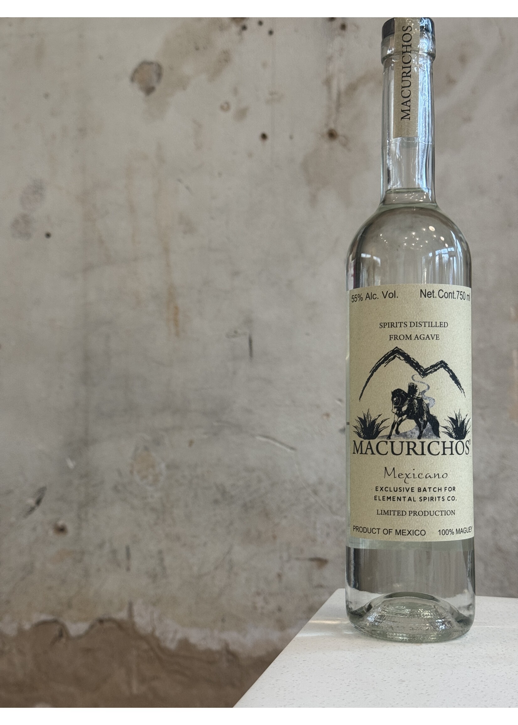 Macurichos Mezcal Mexicano **Elemental Spirits Exclusive**