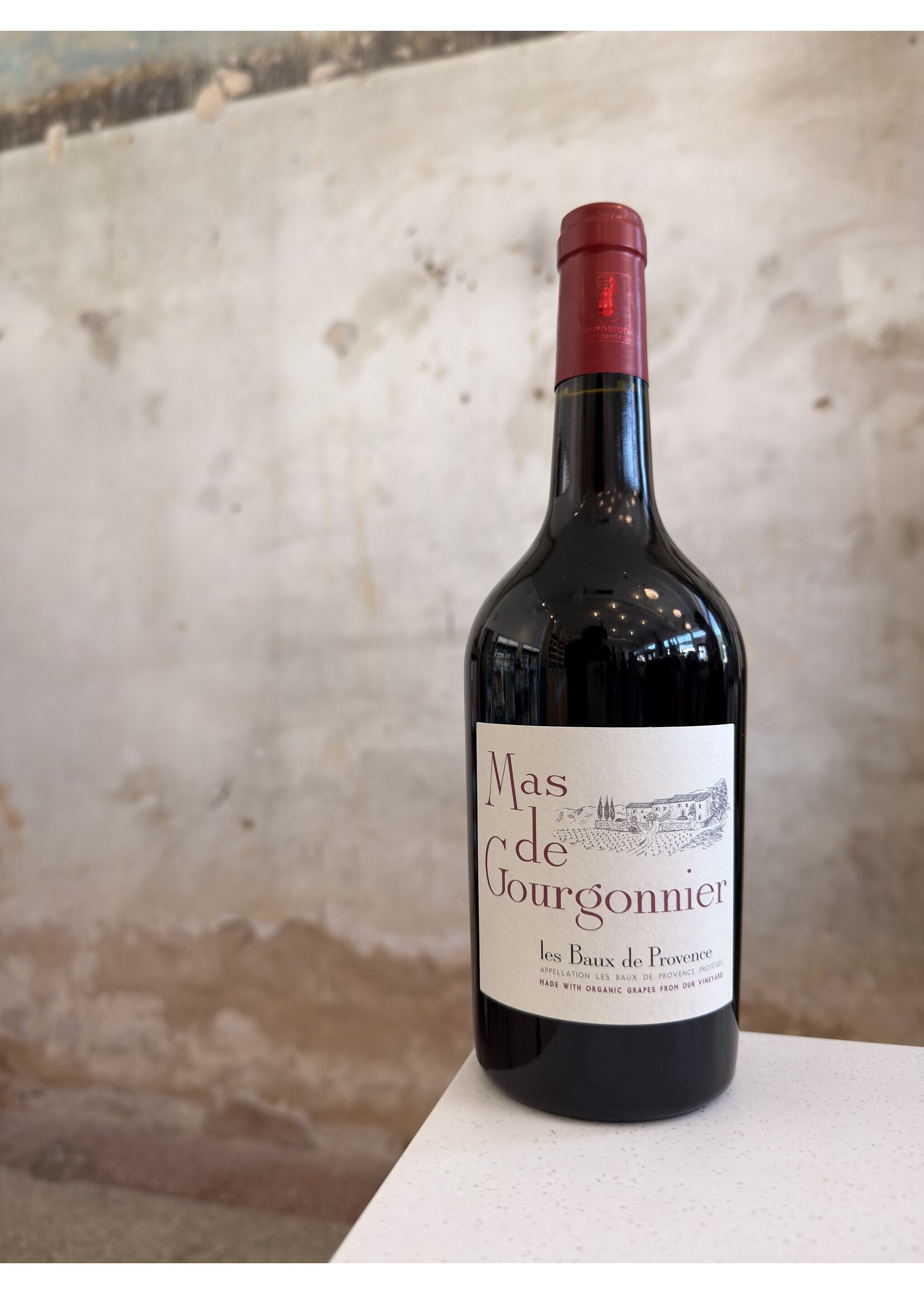 Mas de Gourgonnier Les Baux de Provence Rouge