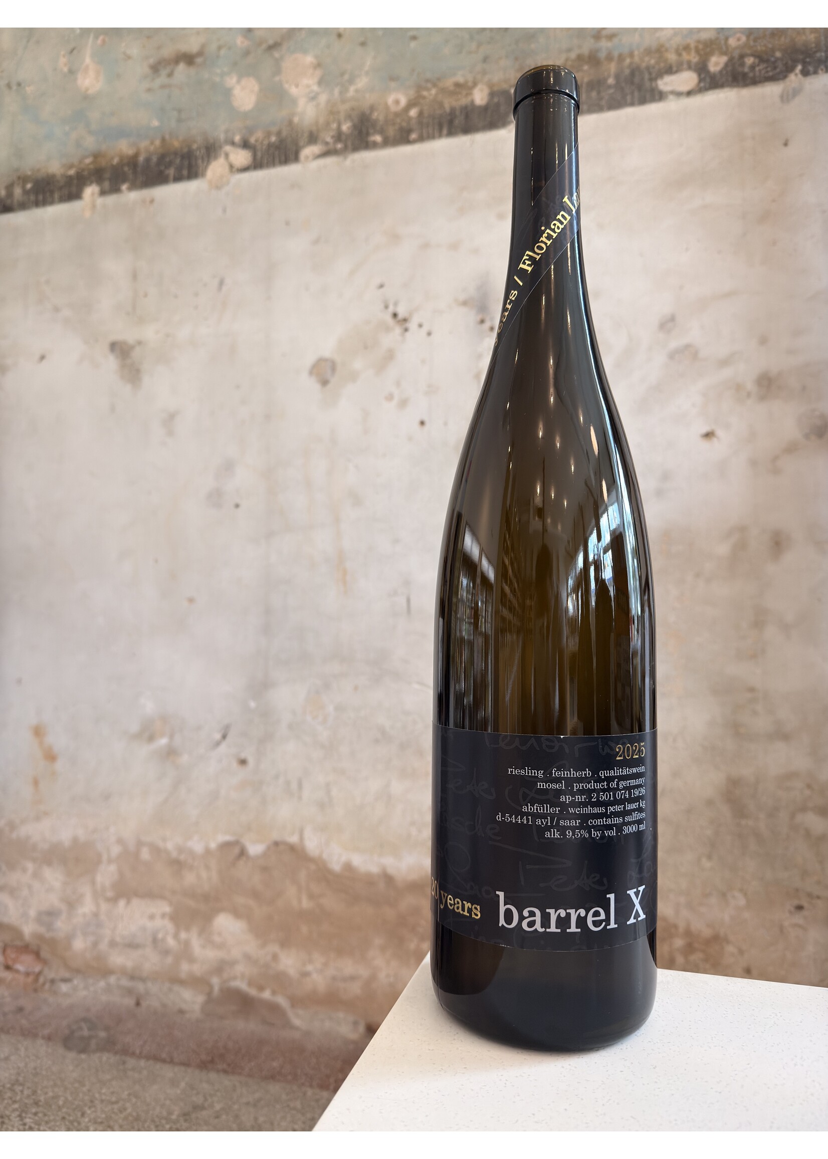 Peter Lauer 'Barrel X' Riesling Feinherb 3.0L