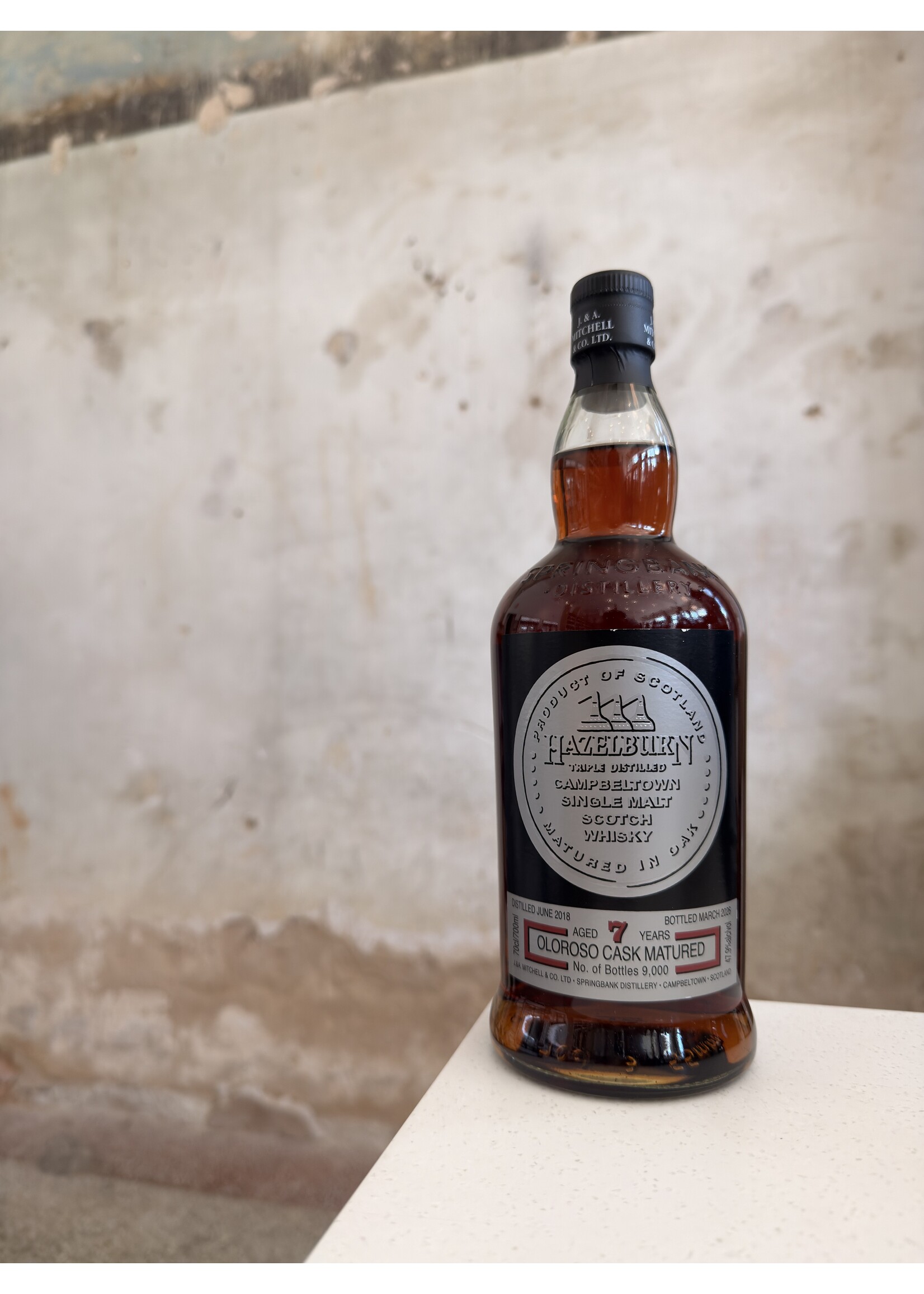 Hazelburn 7 year Oloroso Cask Matured Single Malt