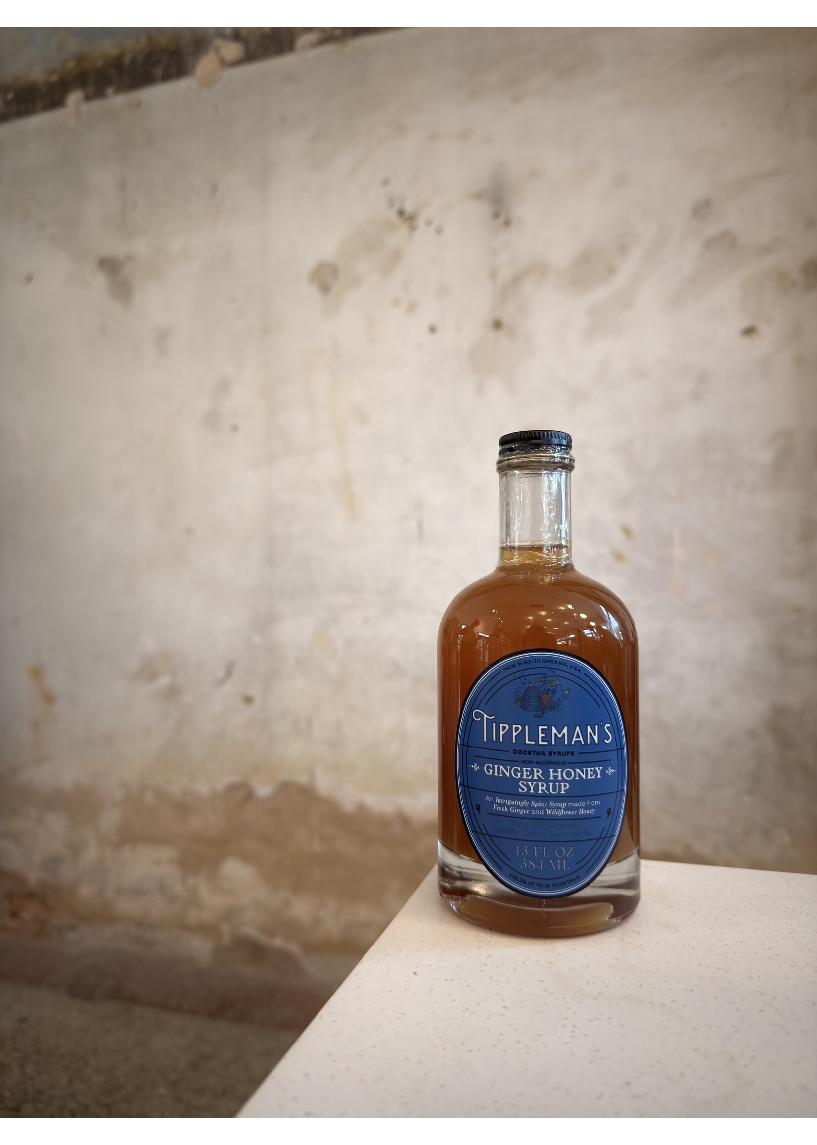 Tippleman Ginger Honey Syrup 13oz.